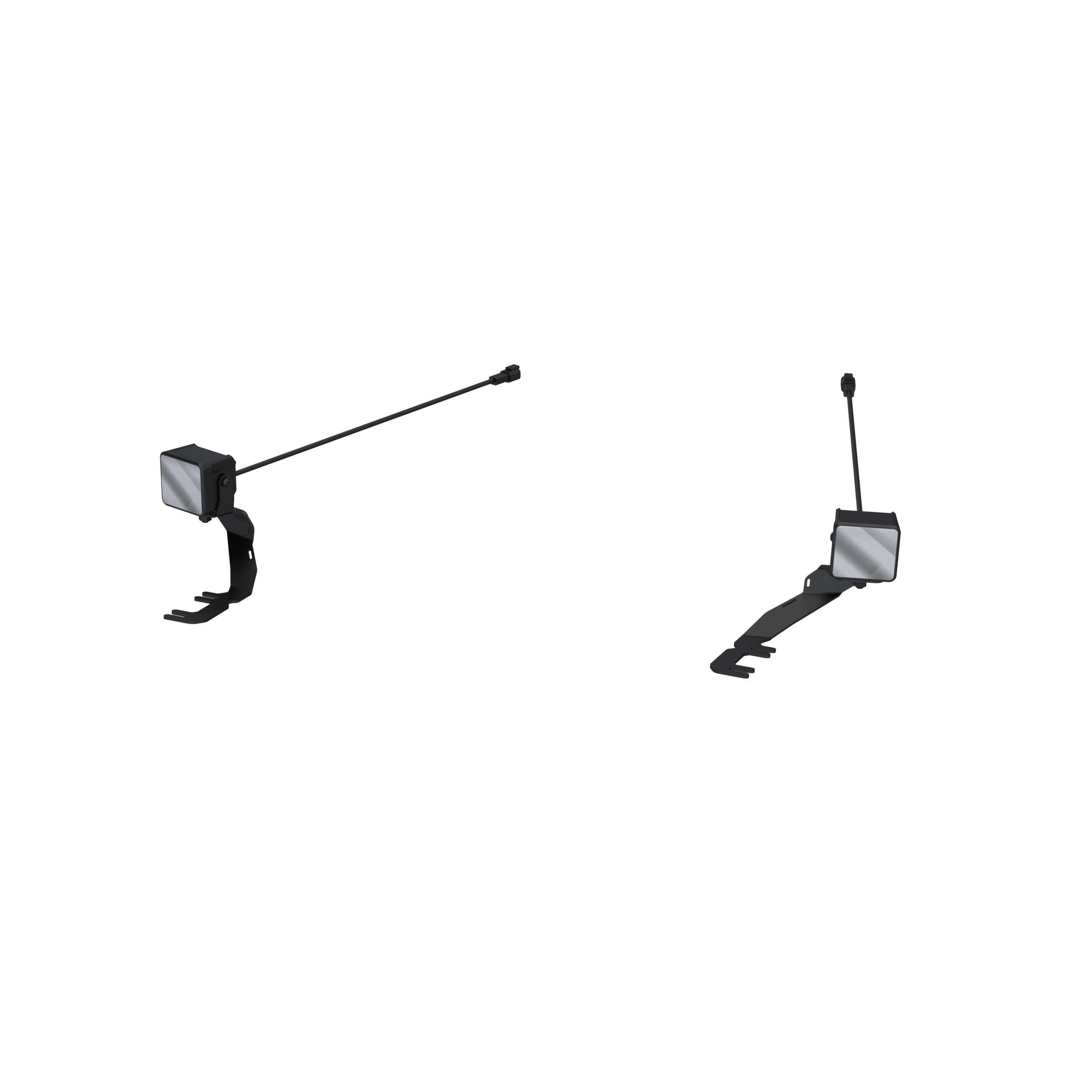 MBRP Exhaust MBRP Ditch Light Kit, Clear Flood Beam SL5270-02F