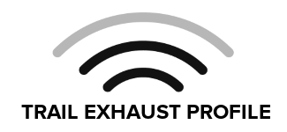 MBRP Exhaust Trail Muffler. Slip-on Design. Packed Muffler. 235T211