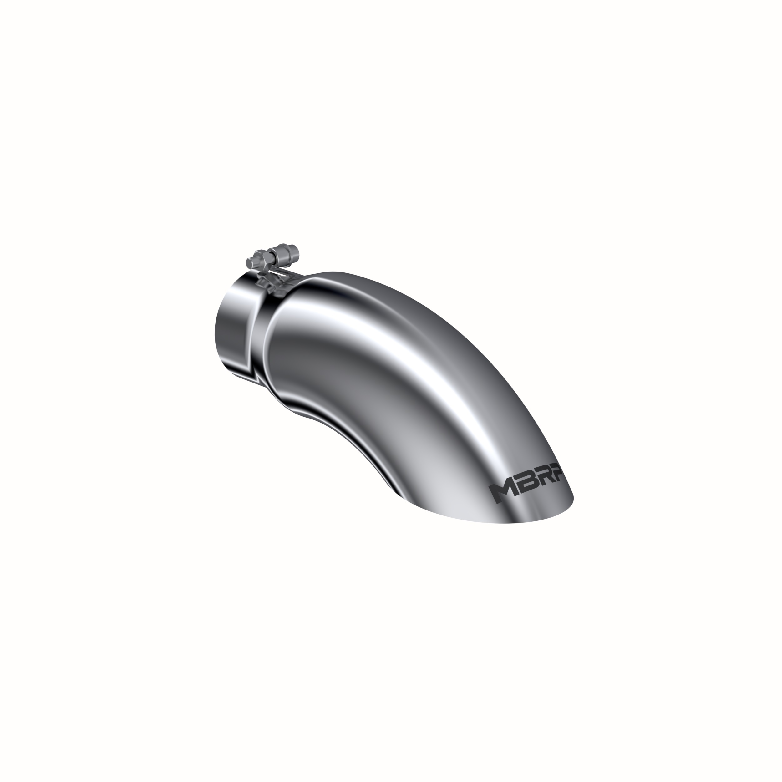 MBRP Exhaust Tip. 5in. O.D. Turn Down 4in. inlet 14in. length. T304. T5086