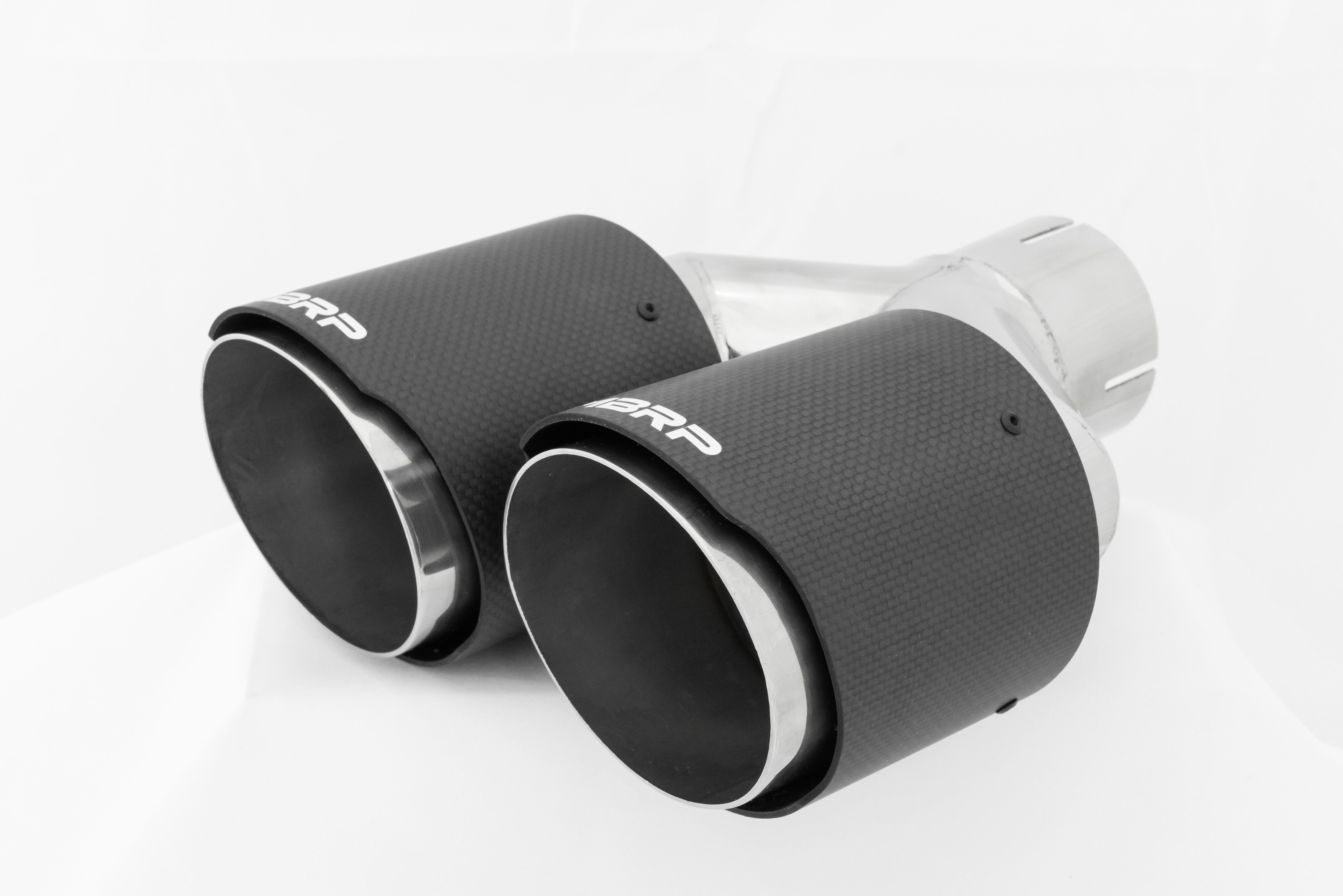 MBRP Exhaust 2.5" Inlet. 4.0" OD Dual Out. Carbon Fiber Exhaust Tip. T5177CF