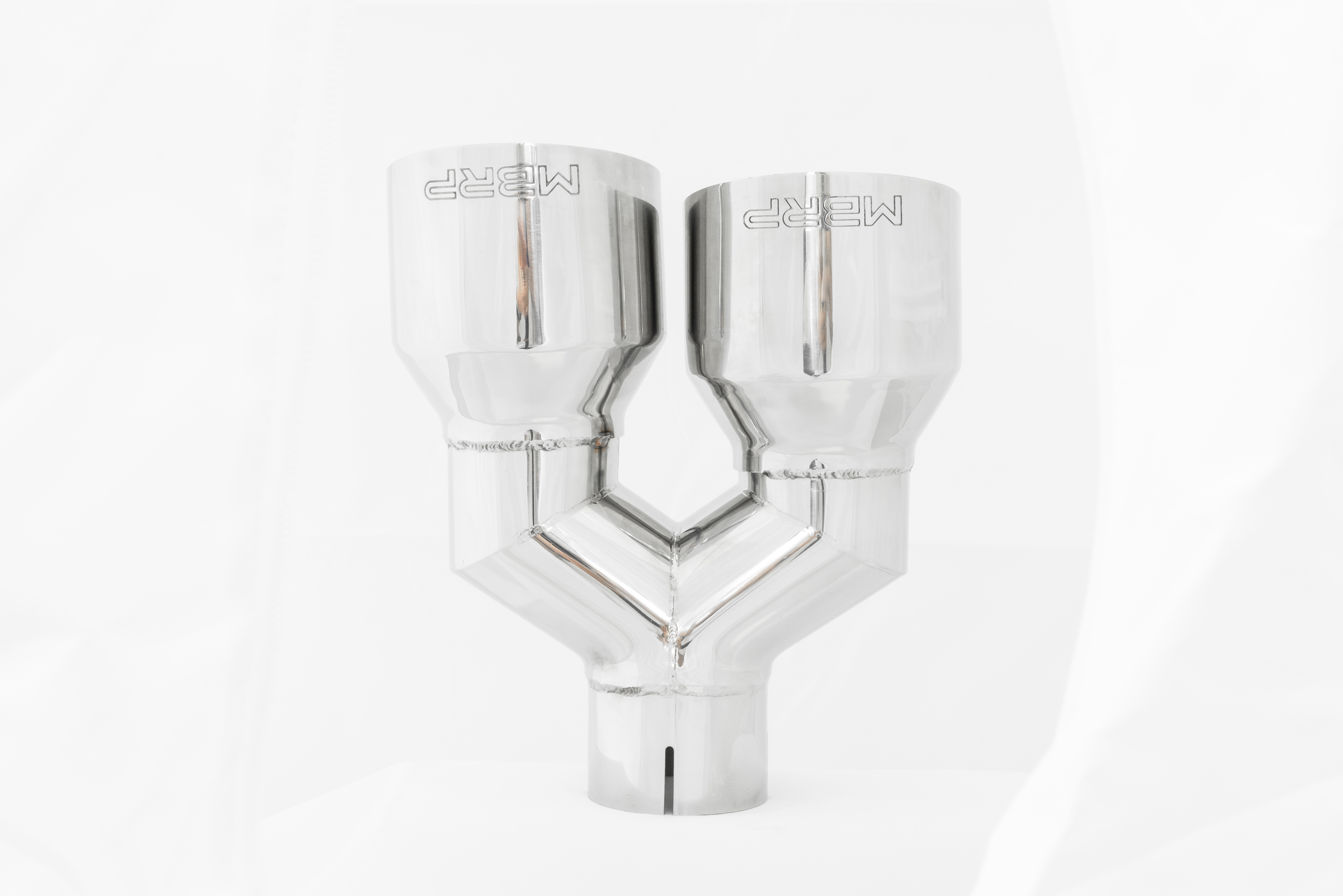 MBRP Exhaust 2.5" Inlet Exhaust Tip. T304 Stainless Steel. T5178