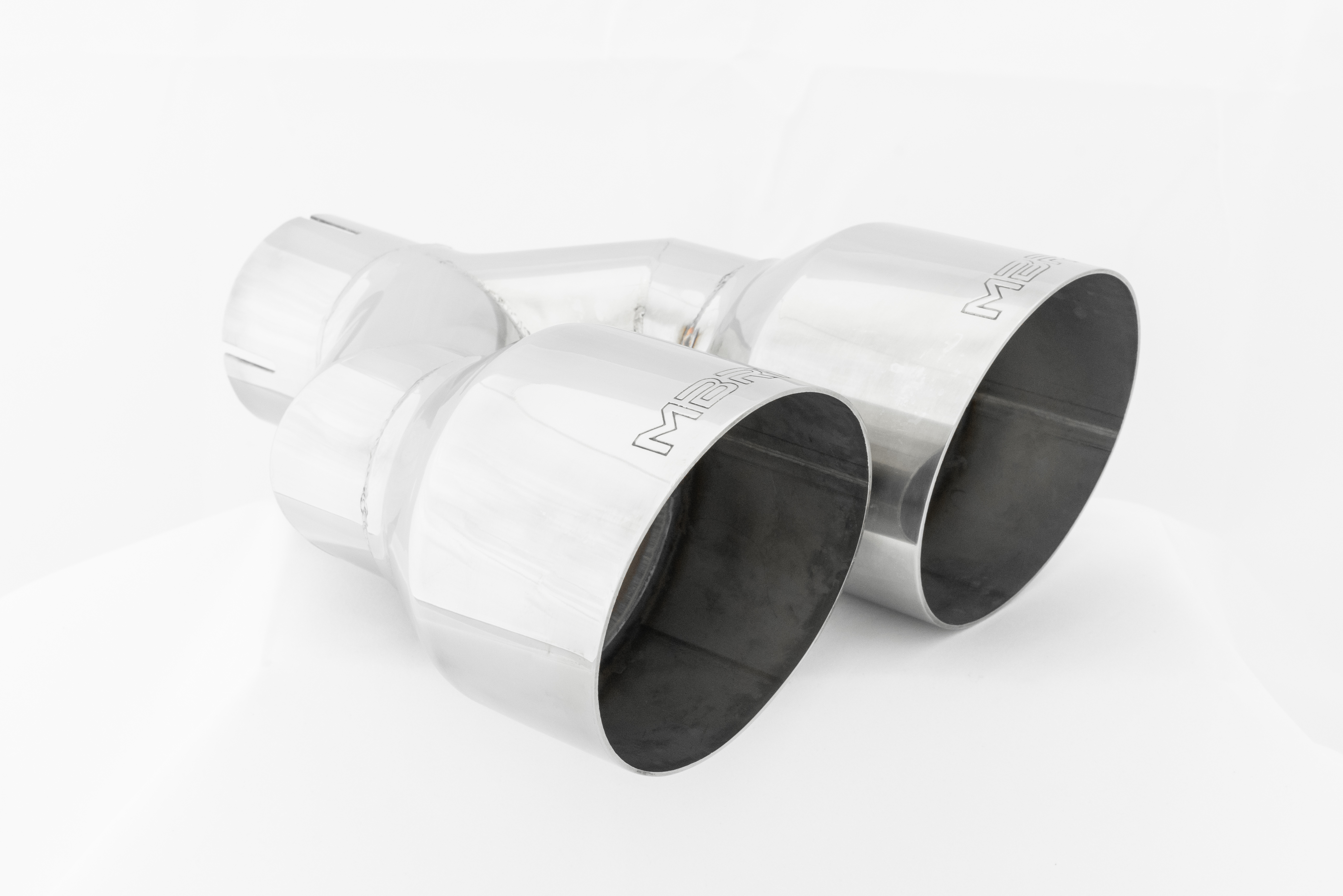 MBRP Exhaust 2.5" Inlet Exhaust Tip. T304 Stainless Steel. T5178