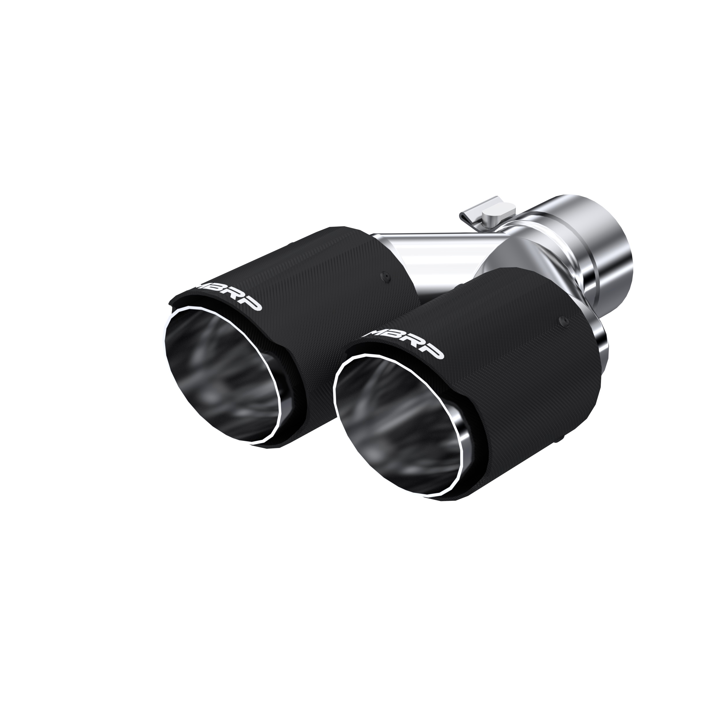 MBRP Exhaust 2.5" Inlet Carbon Fiber Exhaust Tip. T5170CF