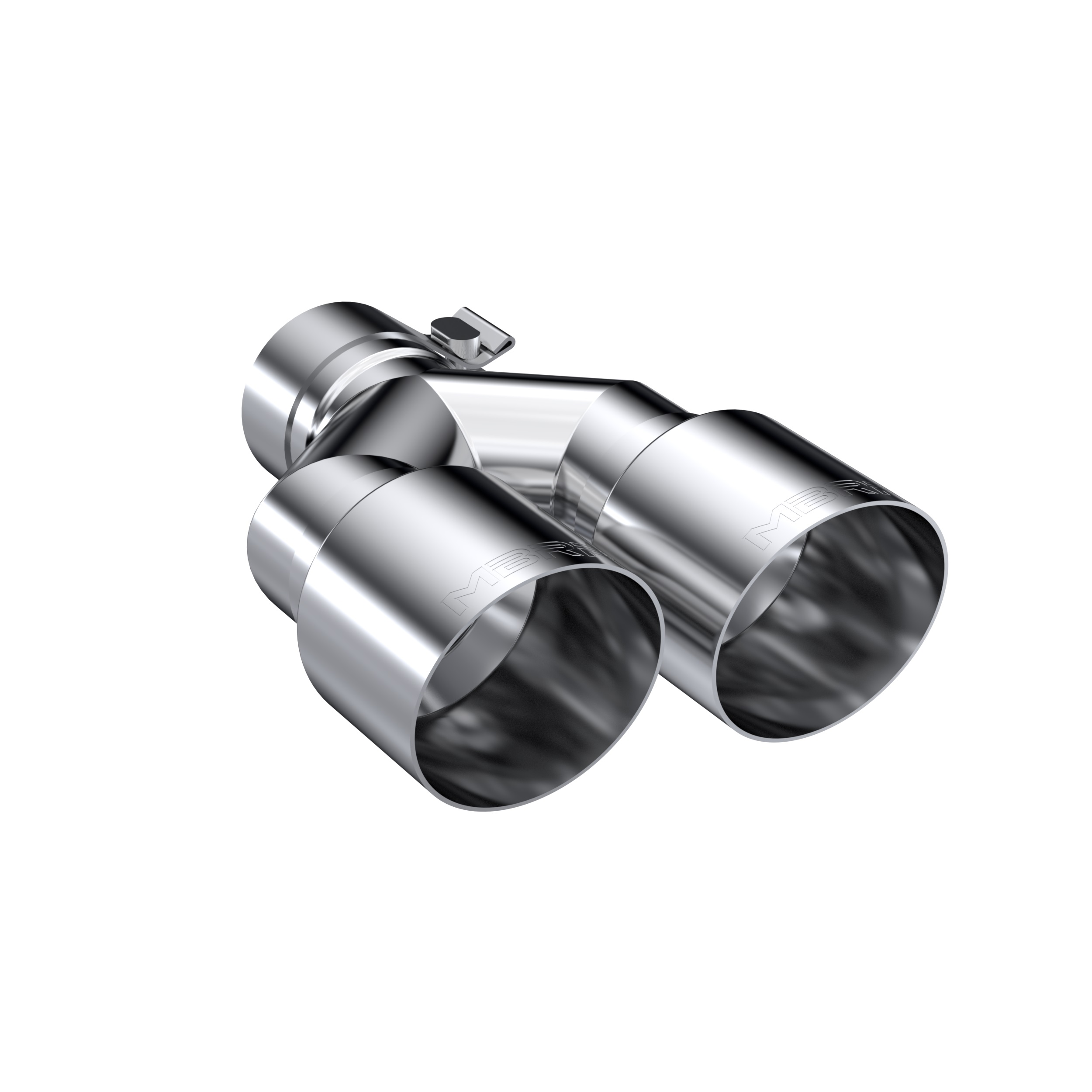 MBRP Exhaust 2.5" Inlet Exhaust Tip. T304 Stainless. T5171
