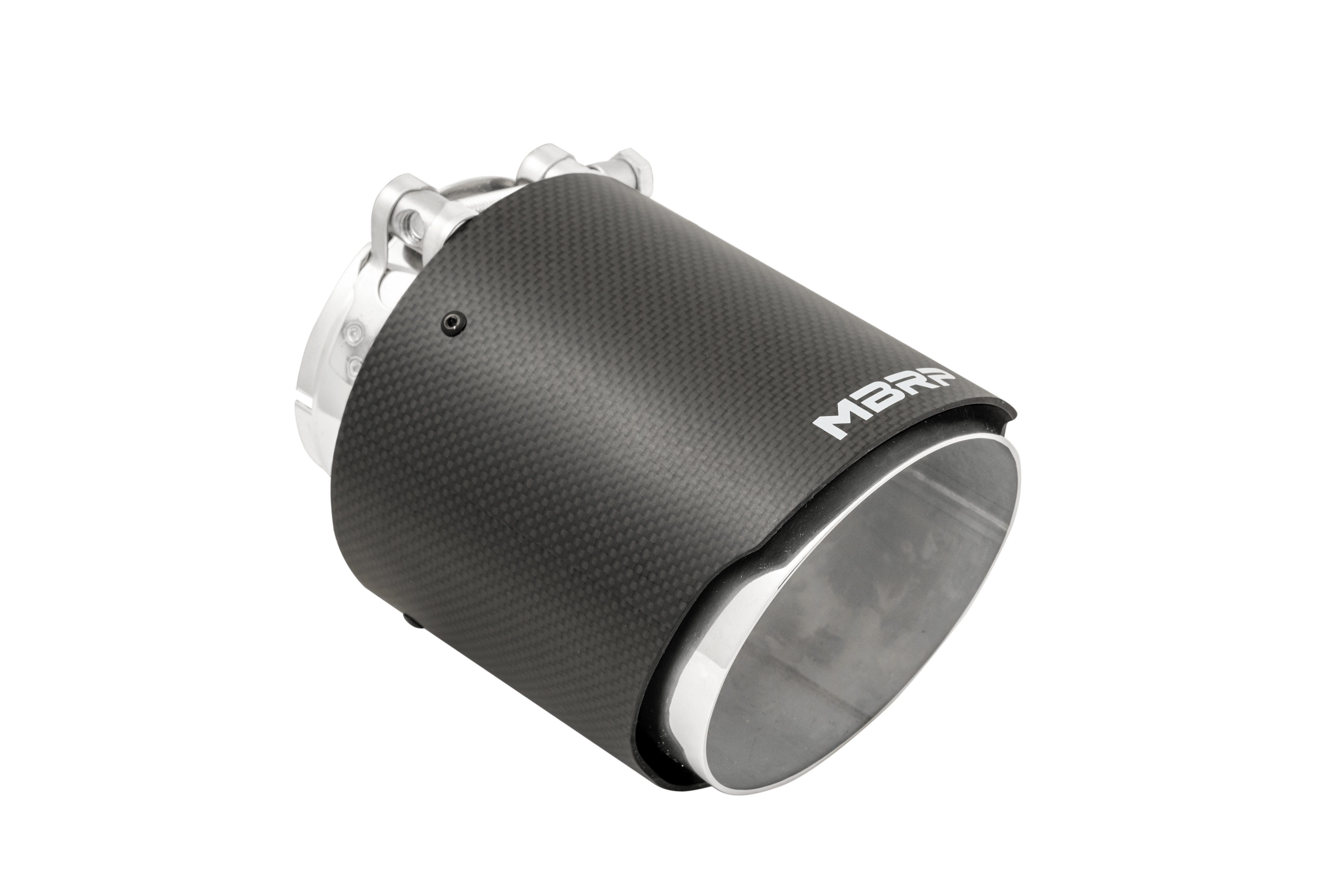 MBRP Exhaust Tip. 4.5in. O.D Out. 3in. ID. Dual Wall. CF T304 T5180CF