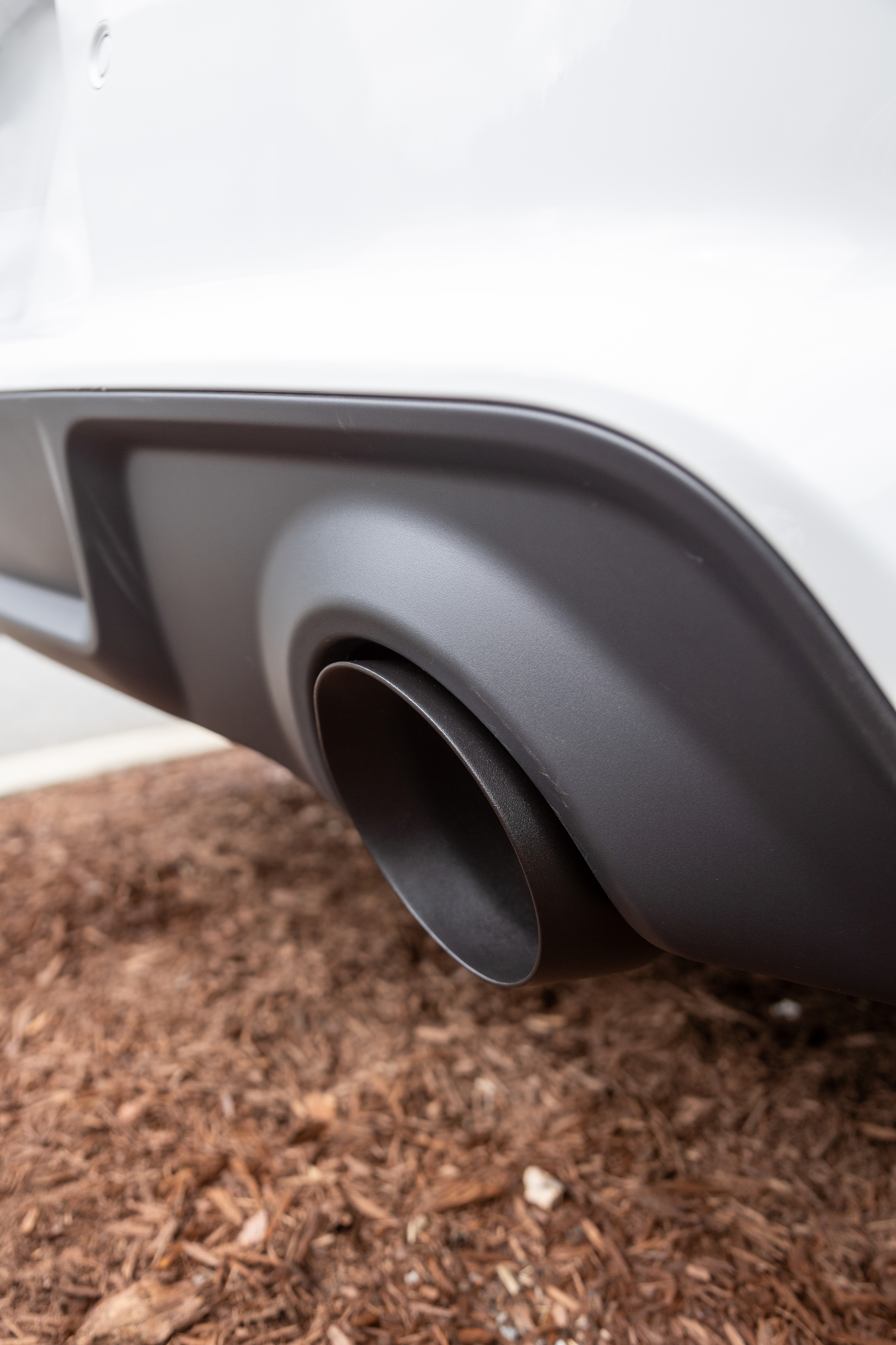 MBRP Exhaust 5in. OD. SEC 70 inlet. 7.7in. in length, BLK. T5197BLK