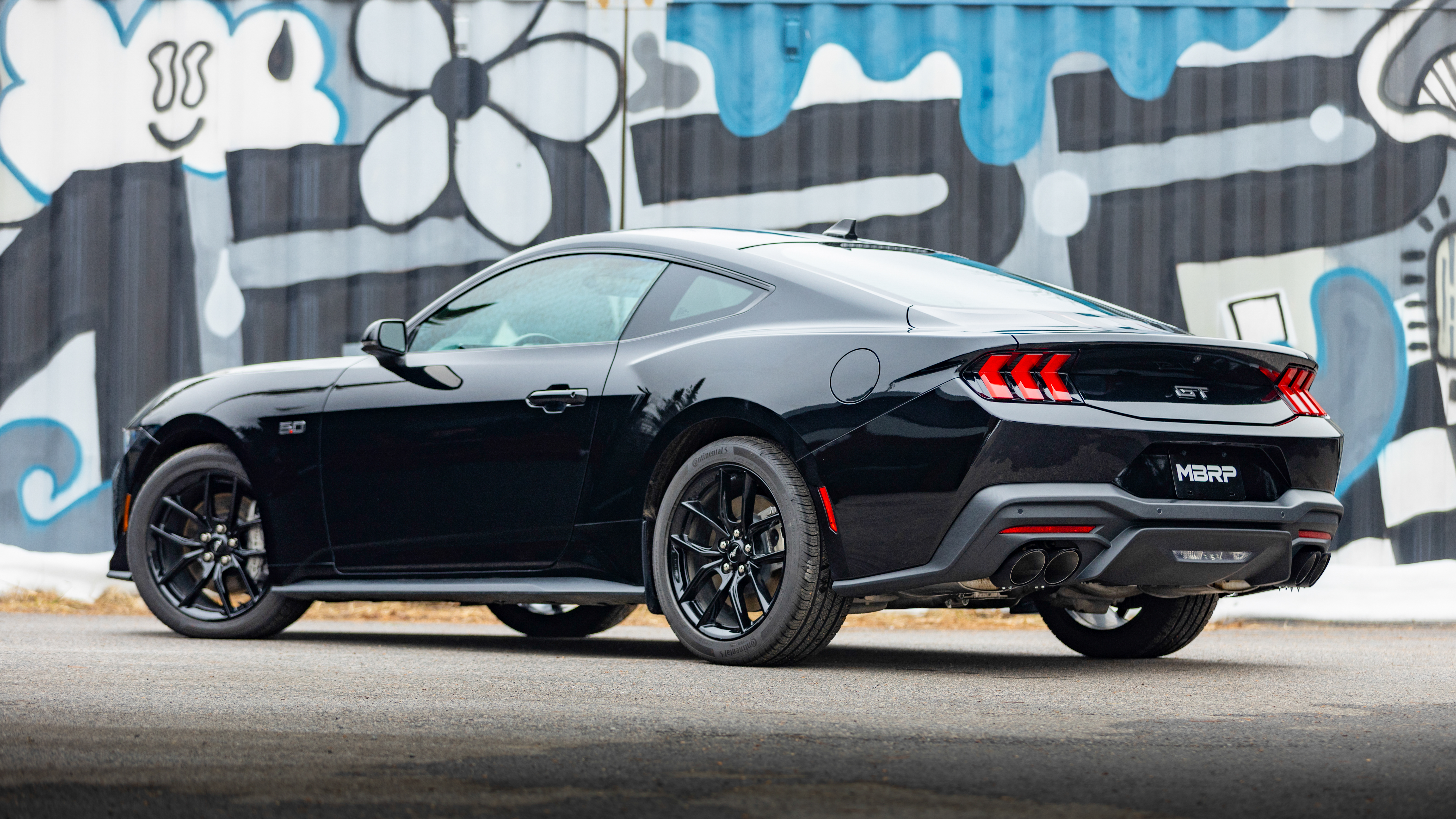 MBRP Exhaust Tip Cover. 4in OD. 4in ID. 6.5in Length. BLK T5198BLK