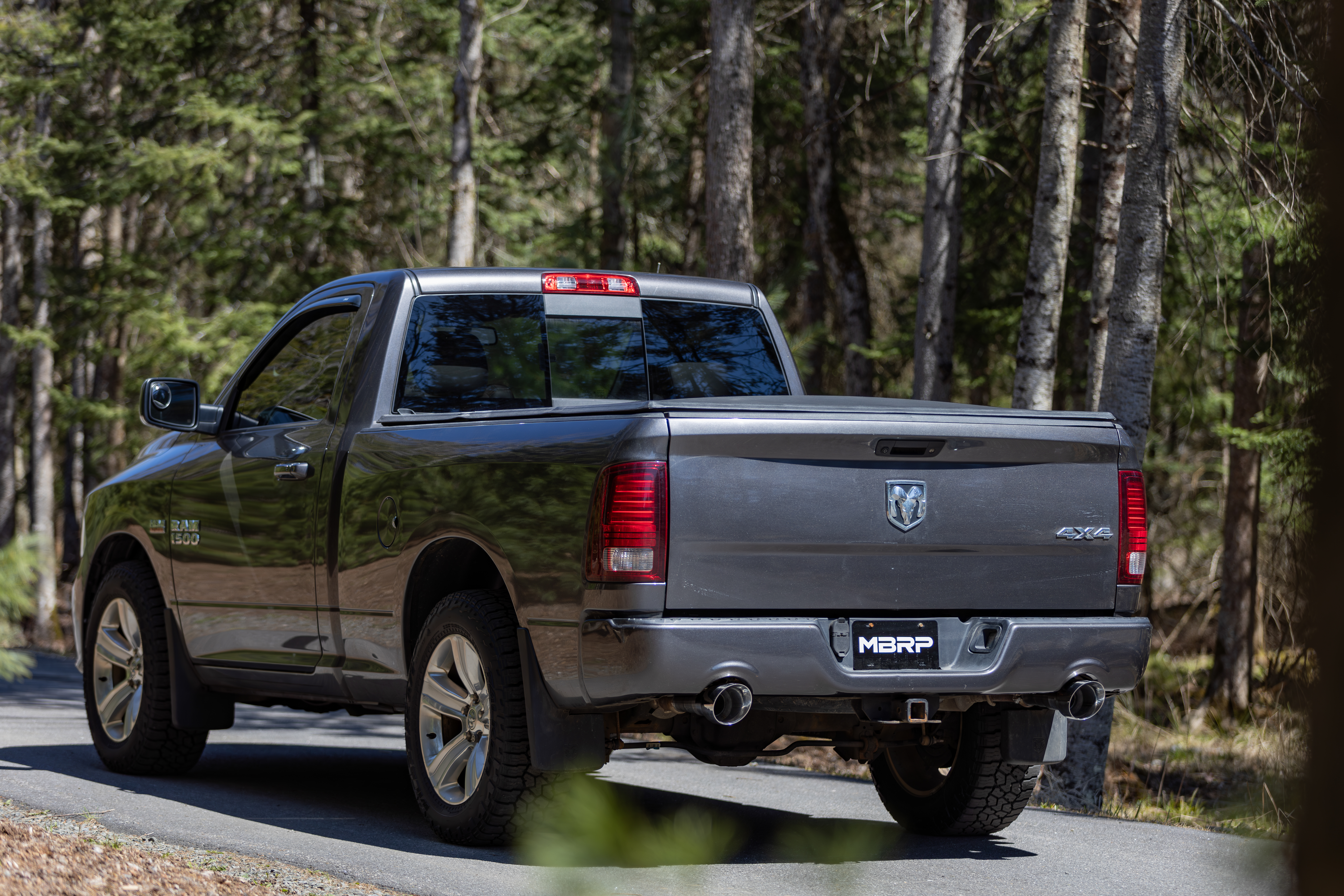 MBRP Exhaust MBRP Tip Set, 5in OD Dual Wall Angle Cut, T304. T5200