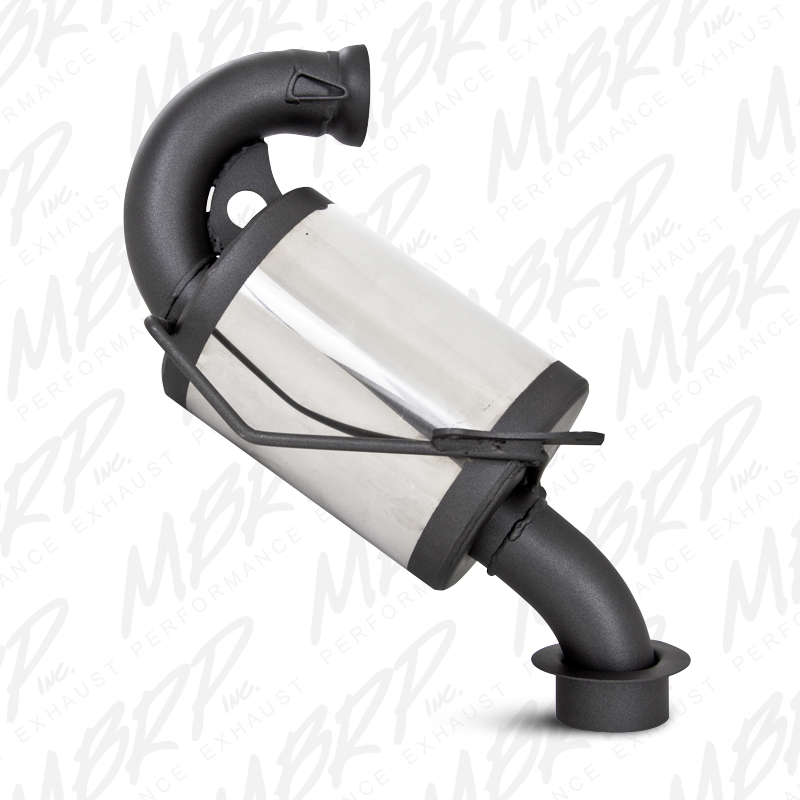 MBRP Exhaust Trail Muffler. Slip-on Design. Packed Muffler. 1625207