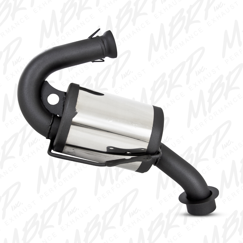 MBRP Exhaust Trail Muffler. Slip-on Design. Packed Muffler. 1825207