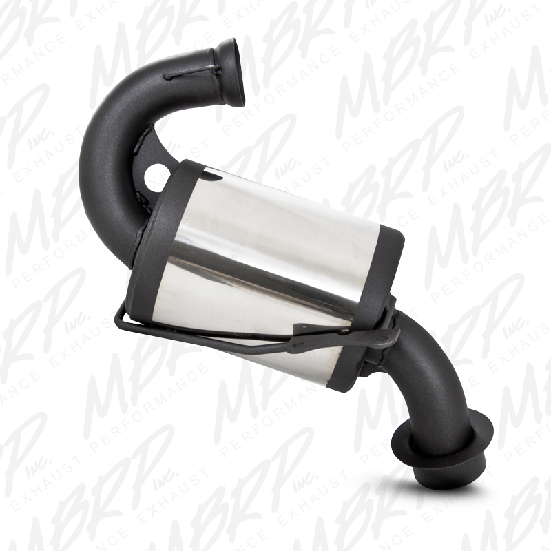 MBRP Exhaust Trail Muffler. Slip-on Design. Packed Muffler. 1097526