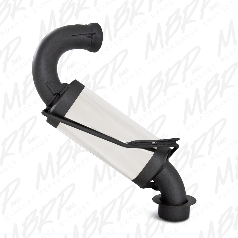 MBRP Exhaust Race Muffler. Slip-on Design. Packed Muffler. 1097208