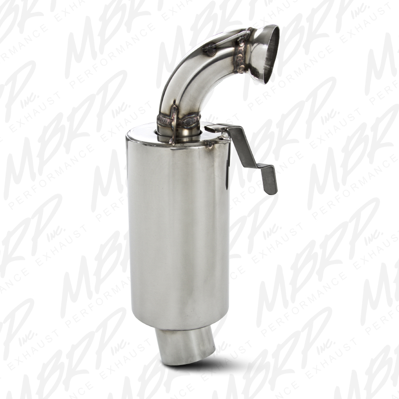 MBRP Exhaust Race Muffler. Slip-on Design. Packed Muffler. 1130210