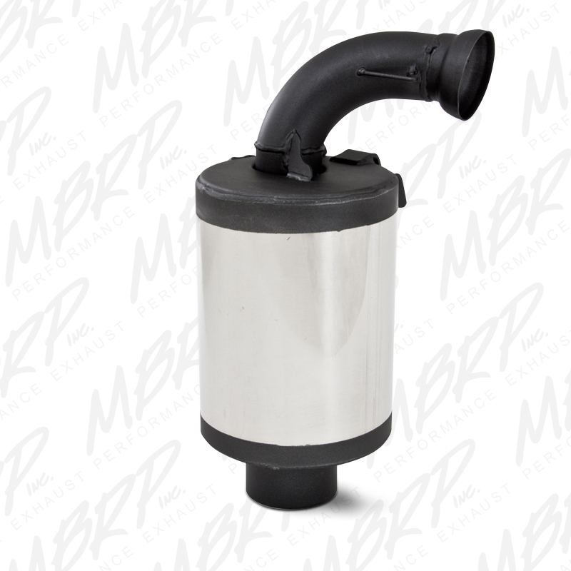MBRP Exhaust Trail Muffler. Slip-on Design. Packed Muffler. 116T307