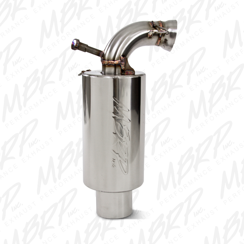 MBRP Exhaust Standard Muffler. Slip-on Design. Packed Muffler. 1180209