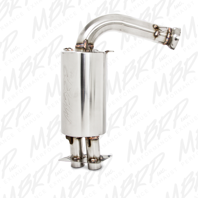 MBRP Exhaust Standard Muffler. Slip-on Design. Packed Muffler. 1190215
