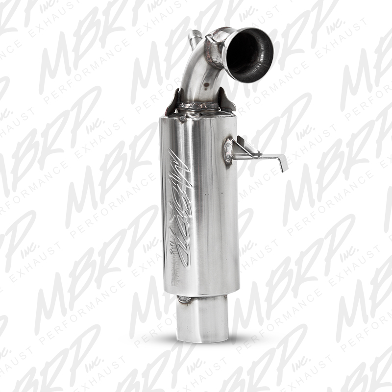 MBRP Exhaust Race Muffler. Slip-on Design. Packed Muffler. 1260214