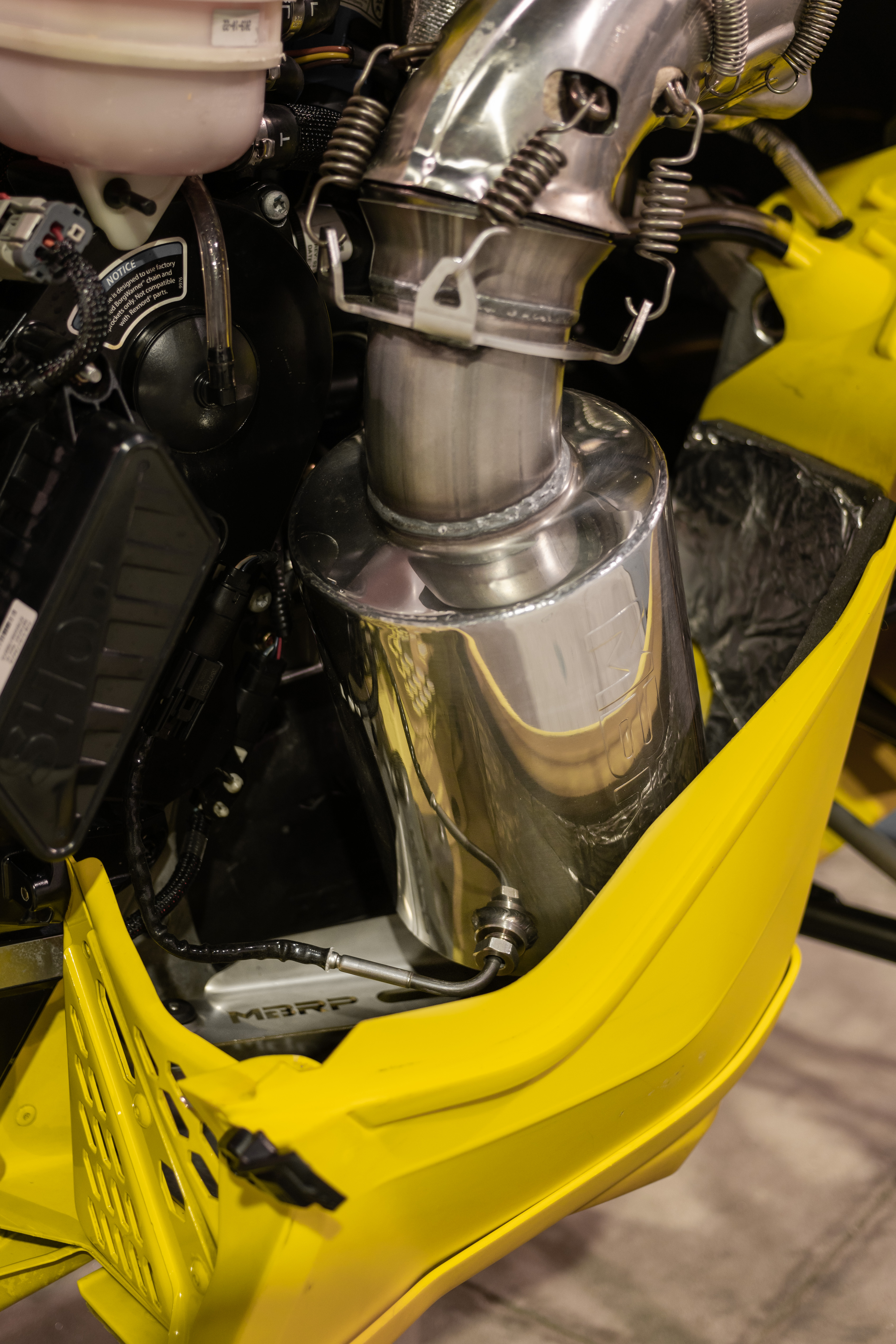 MBRP Exhaust Trail Muffler. Slip-on Design. Packed Muffler. 138T307