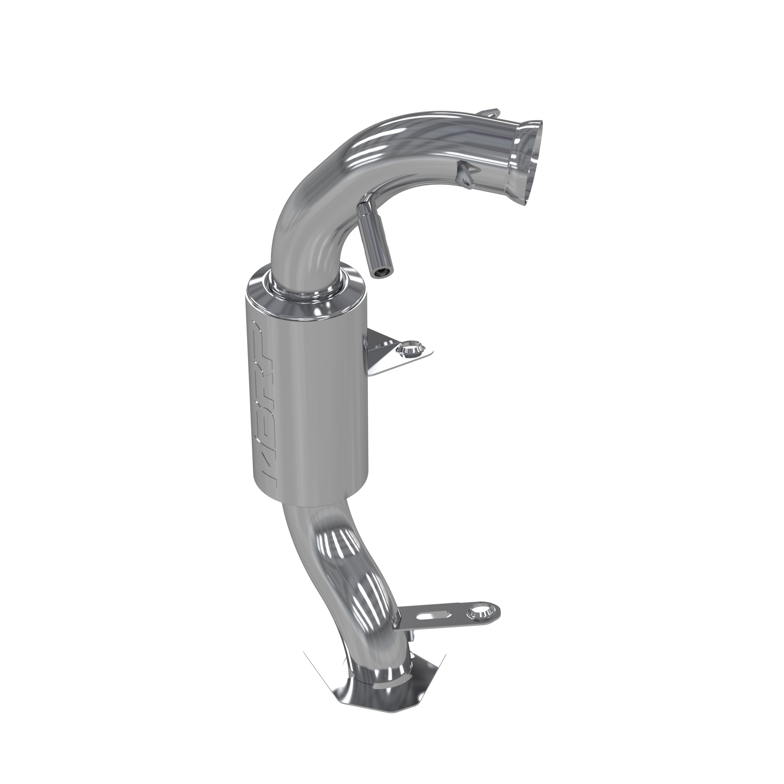 MBRP Exhaust Race Muffler. Slip-on Design. Packed Muffler. 1390109