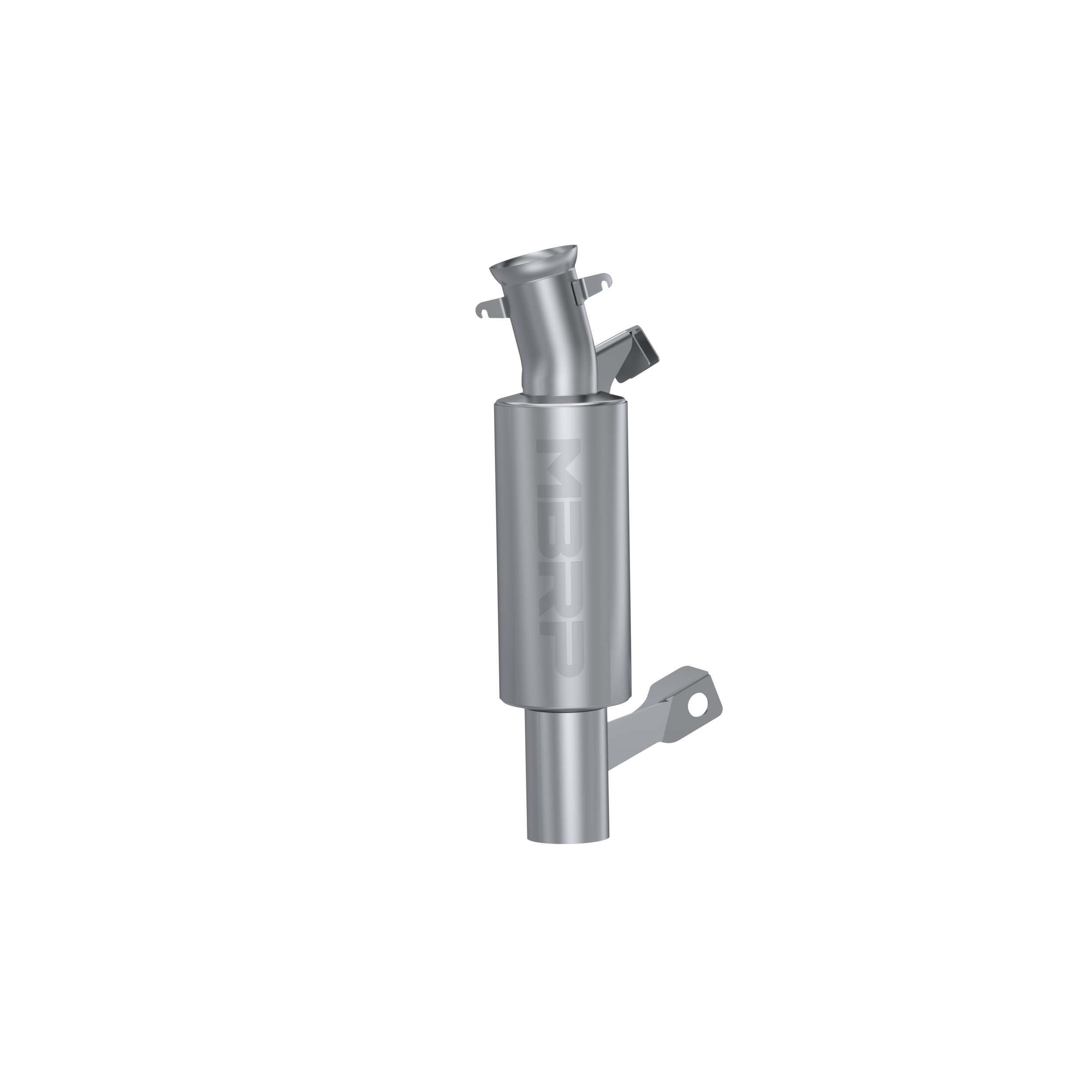 MBRP Exhaust Race Muffler. Slip-on Design. Packed Muffler. 2280314