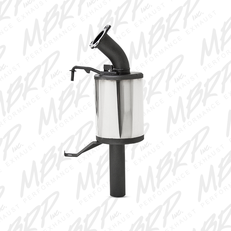 MBRP Exhaust Trail Muffler. Slip-on Design. Packed Muffler. 233T805