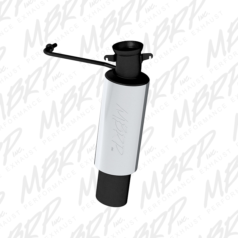MBRP Exhaust Race Muffler. Slip-on Design. Packed Muffler. 2370209