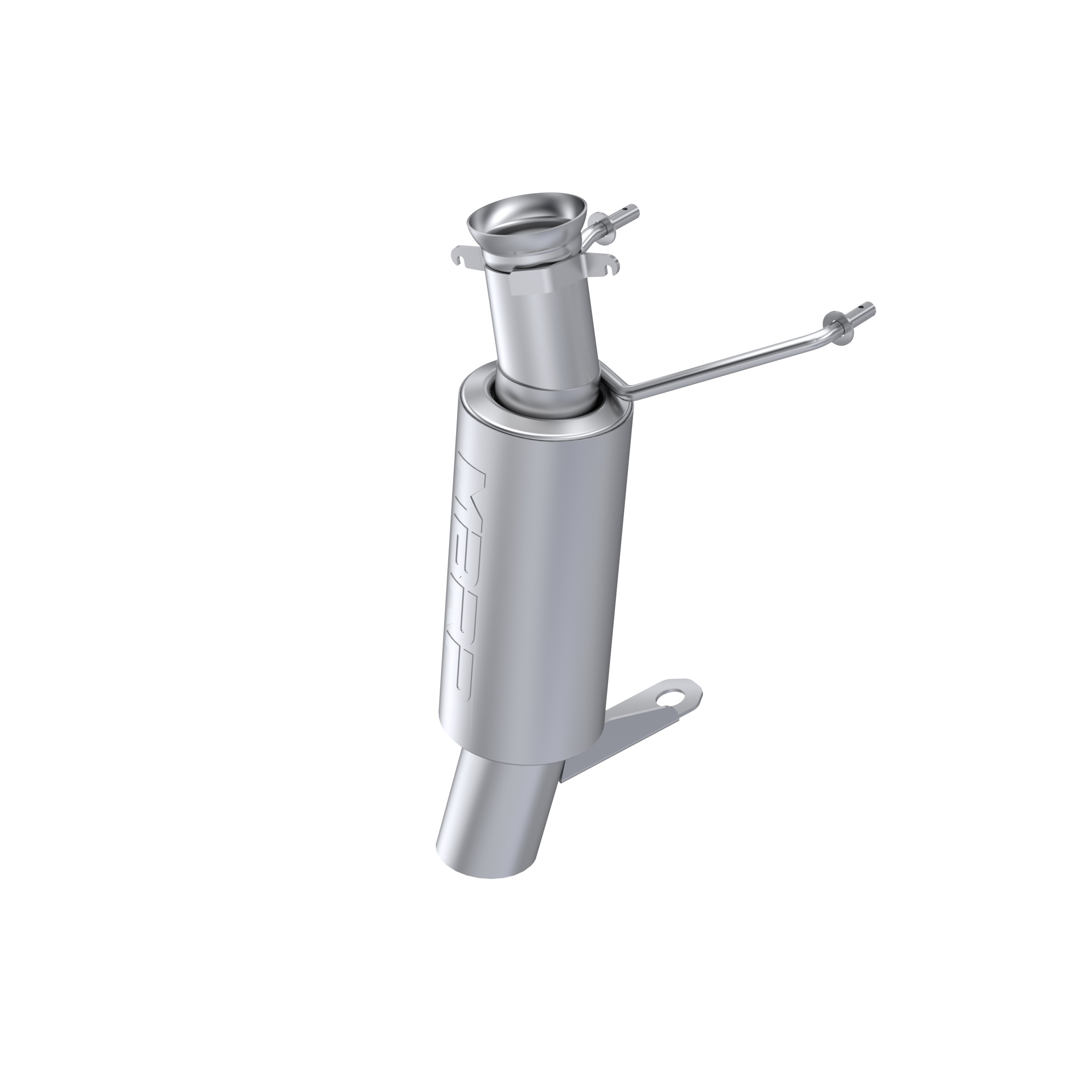 MBRP Exhaust Race Muffler. Slip-on Design. Packed Muffler. 2390316