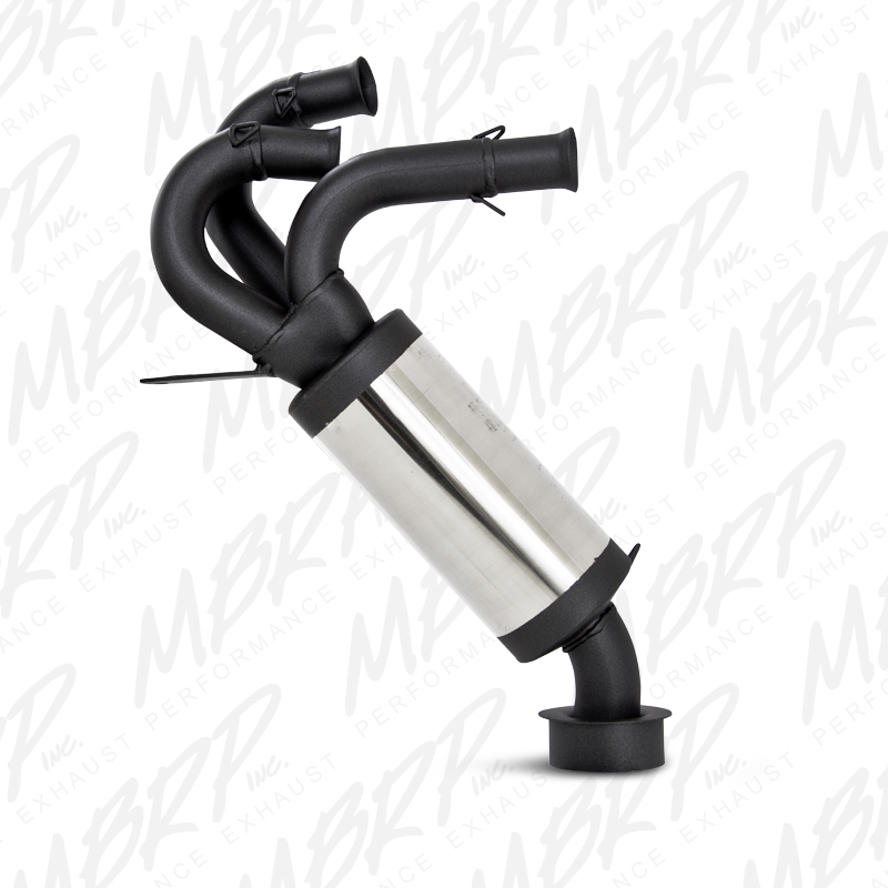 MBRP Exhaust Race Muffler. Slip-on Design. Packed Muffler. 3010311