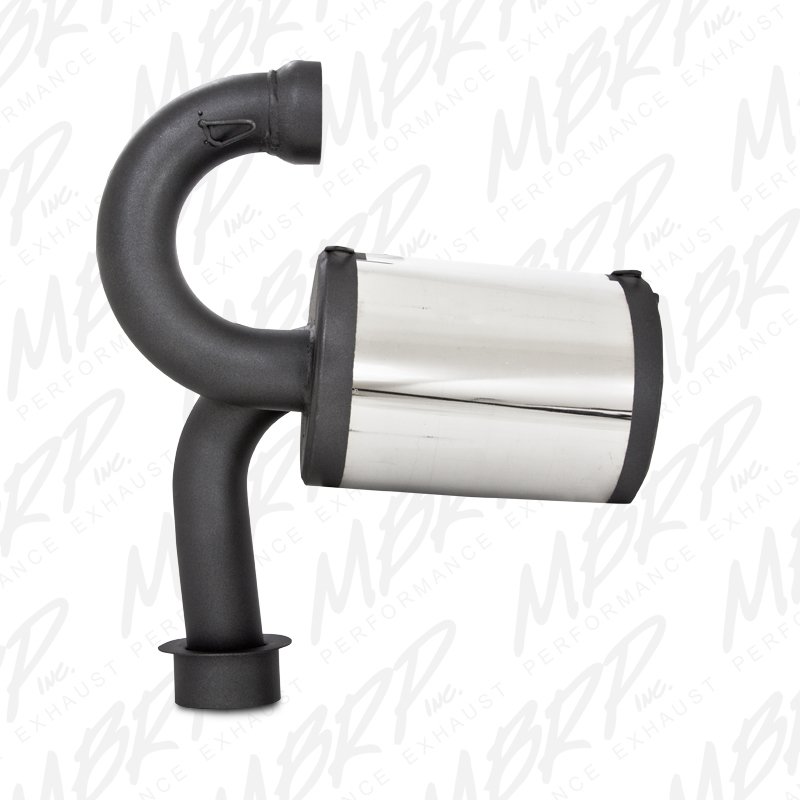 MBRP Exhaust Trail Muffler. Slip-on Design. Packed Muffler. 4025306