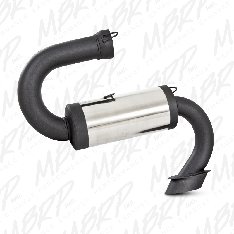 MBRP Exhaust Trail Muffler. Slip-on Design. Packed Muffler. 4115210