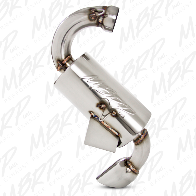 MBRP Exhaust Standard Muffler. Slip-on Design. Packed Muffler. 4200210