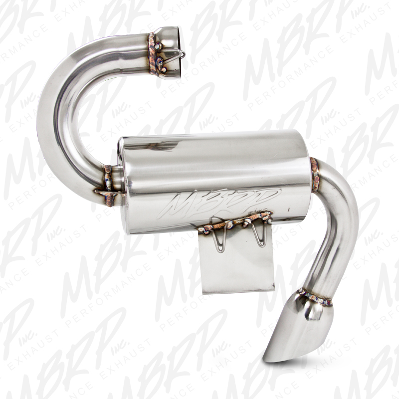 MBRP Exhaust Standard Muffler. Slip-on Design. Packed Muffler. 4220210