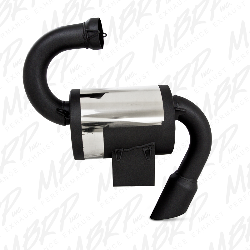 MBRP Exhaust Trail Muffler. Slip-on Design. Packed Muffler. 422T209