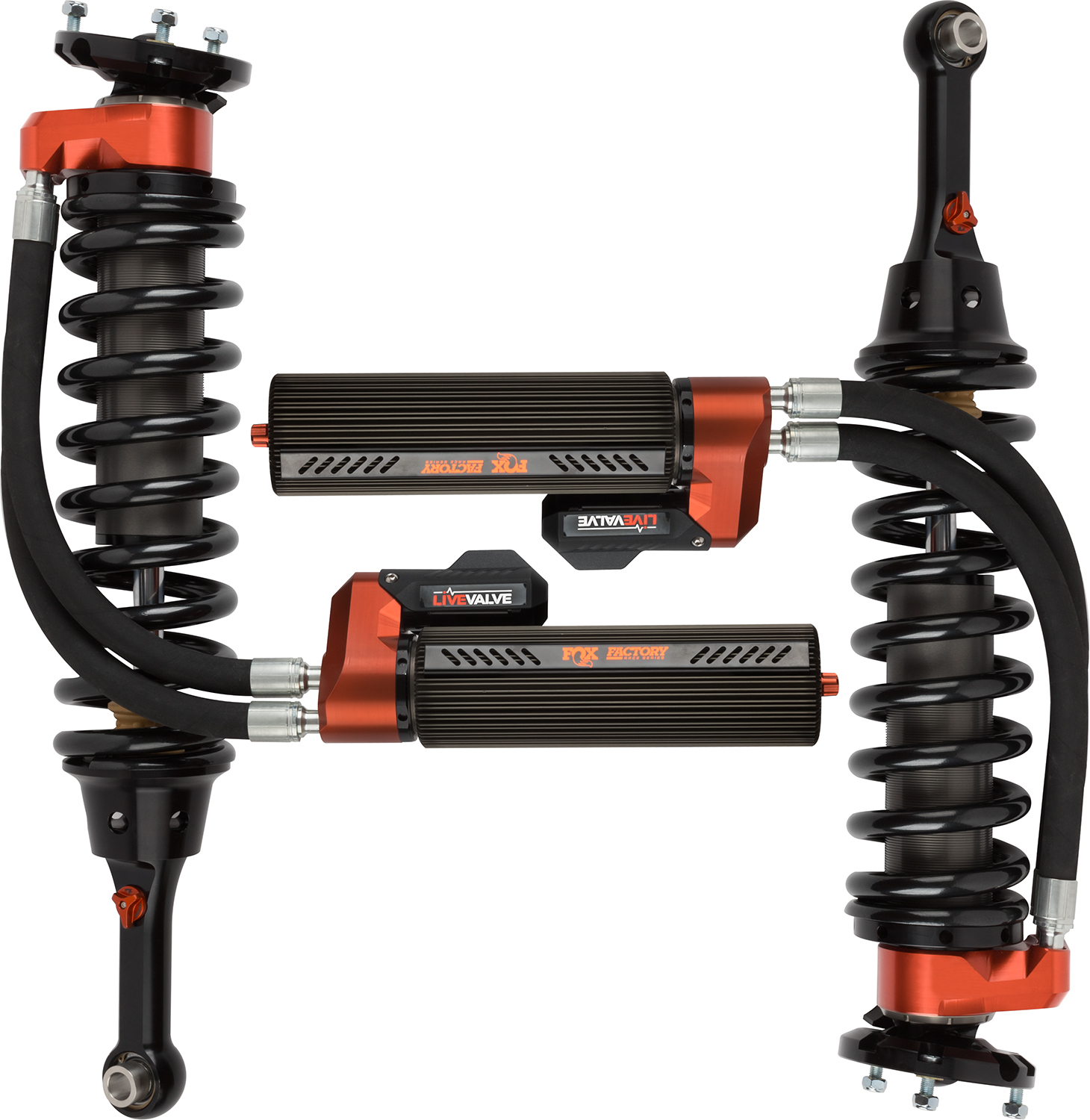 FOX Offroad Shocks FACTORY RACE SERIES 3.0 LIVE VALVE INTERNAL BYPASS COIL-OVER (PAIR) - ADJUSTABLE 883-06-153