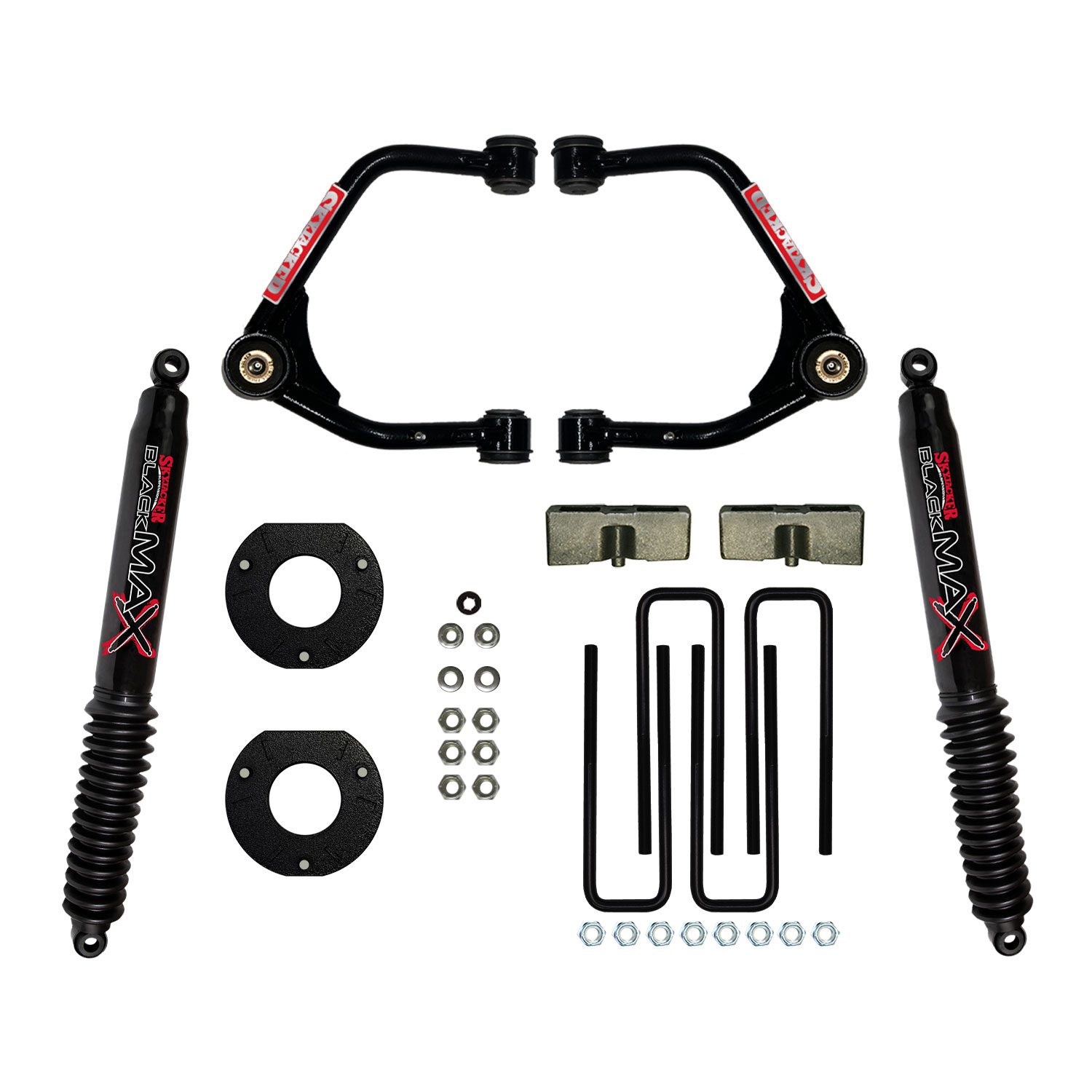 Skyjacker 3.5 in. Suspension Lift Kit With Black MAX Shocks. C19350MPB