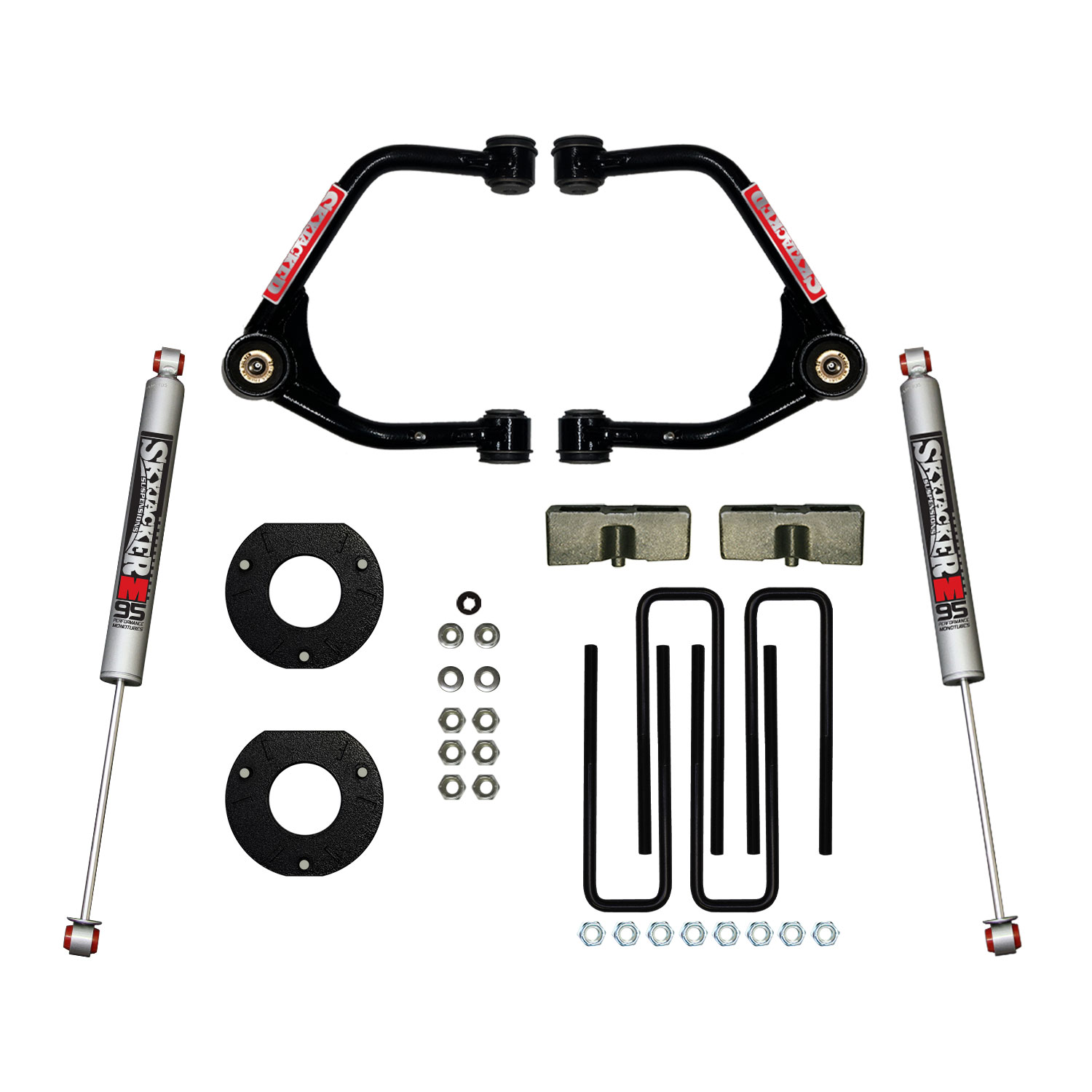 Skyjacker 3.5 in. Suspension Lift Kit With M95 Monotube Shocks. C19350MPM