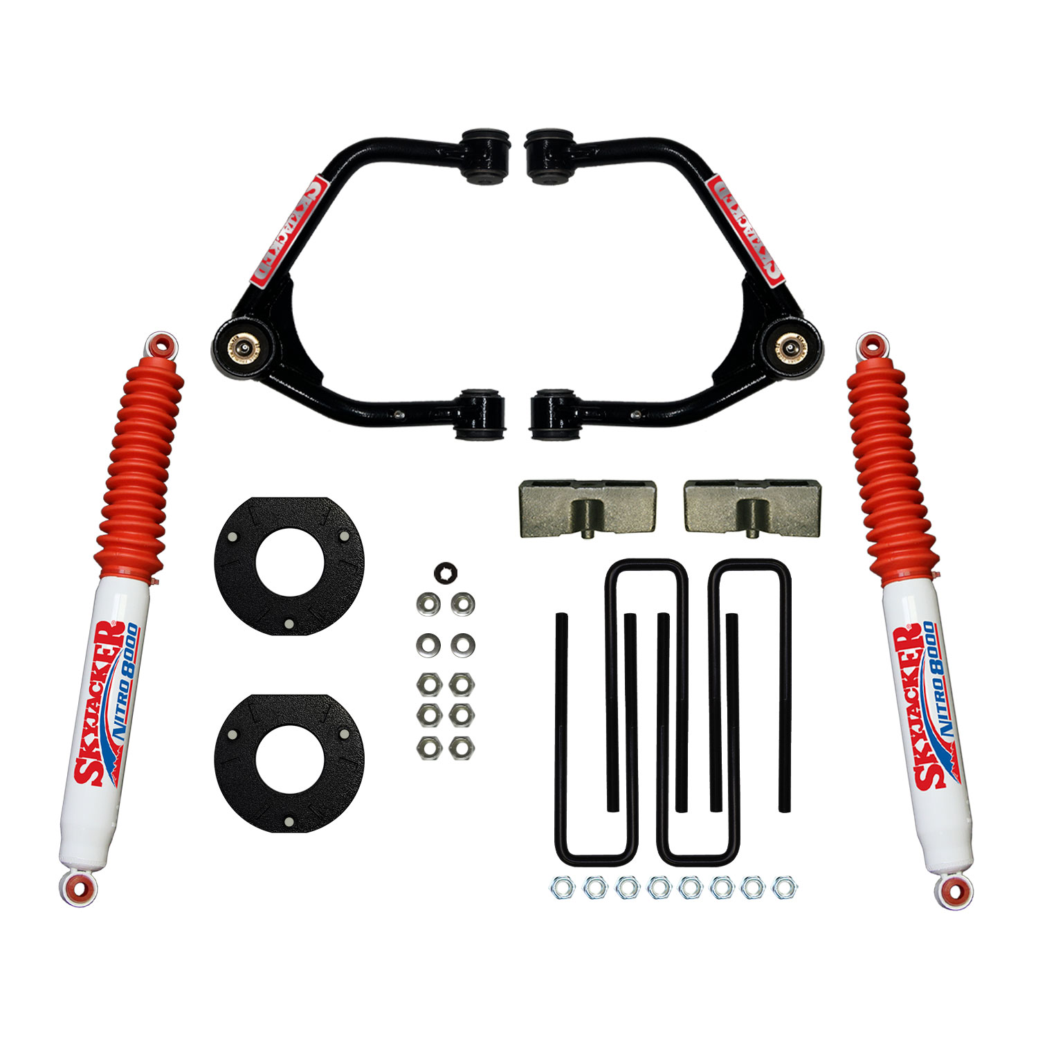Skyjacker 3.5 in. Suspension Lift Kit With Nitro 8000 Shocks. C19350MPN