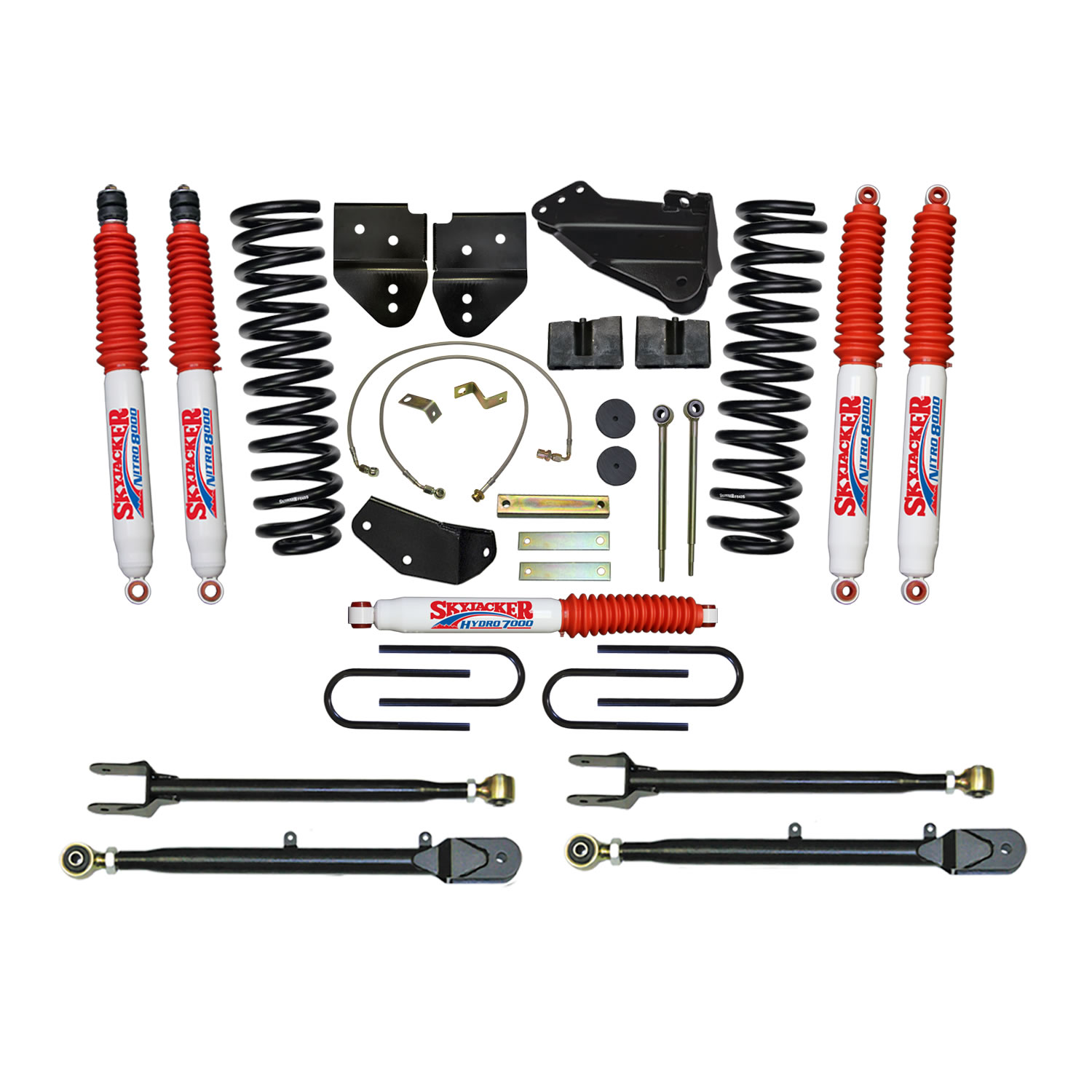 Skyjacker 4IN. KIT 05-07F250 GAS 4LK NIT F54024K-N