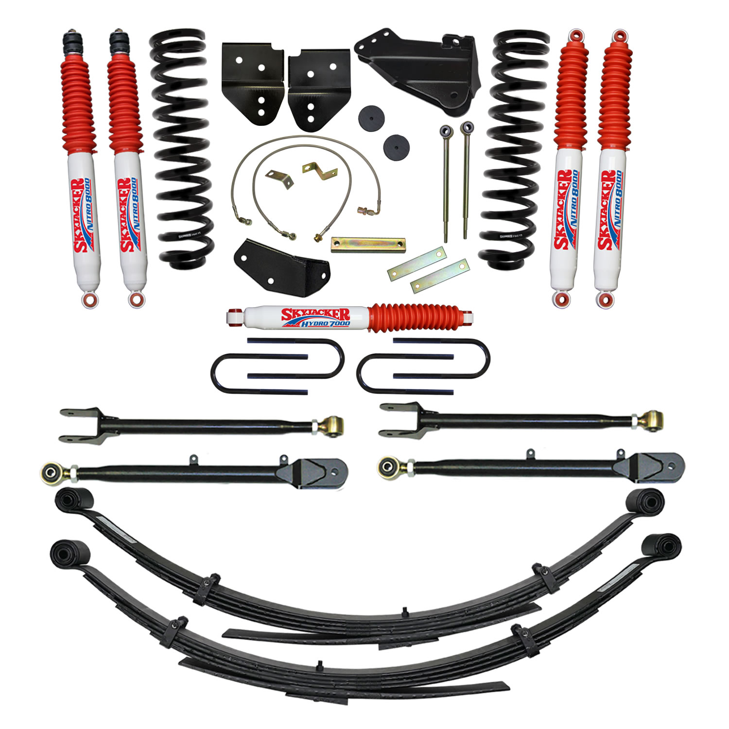 Skyjacker 4IN. SYS 05-07F250 DIE 4LK HYD F54524KS-N