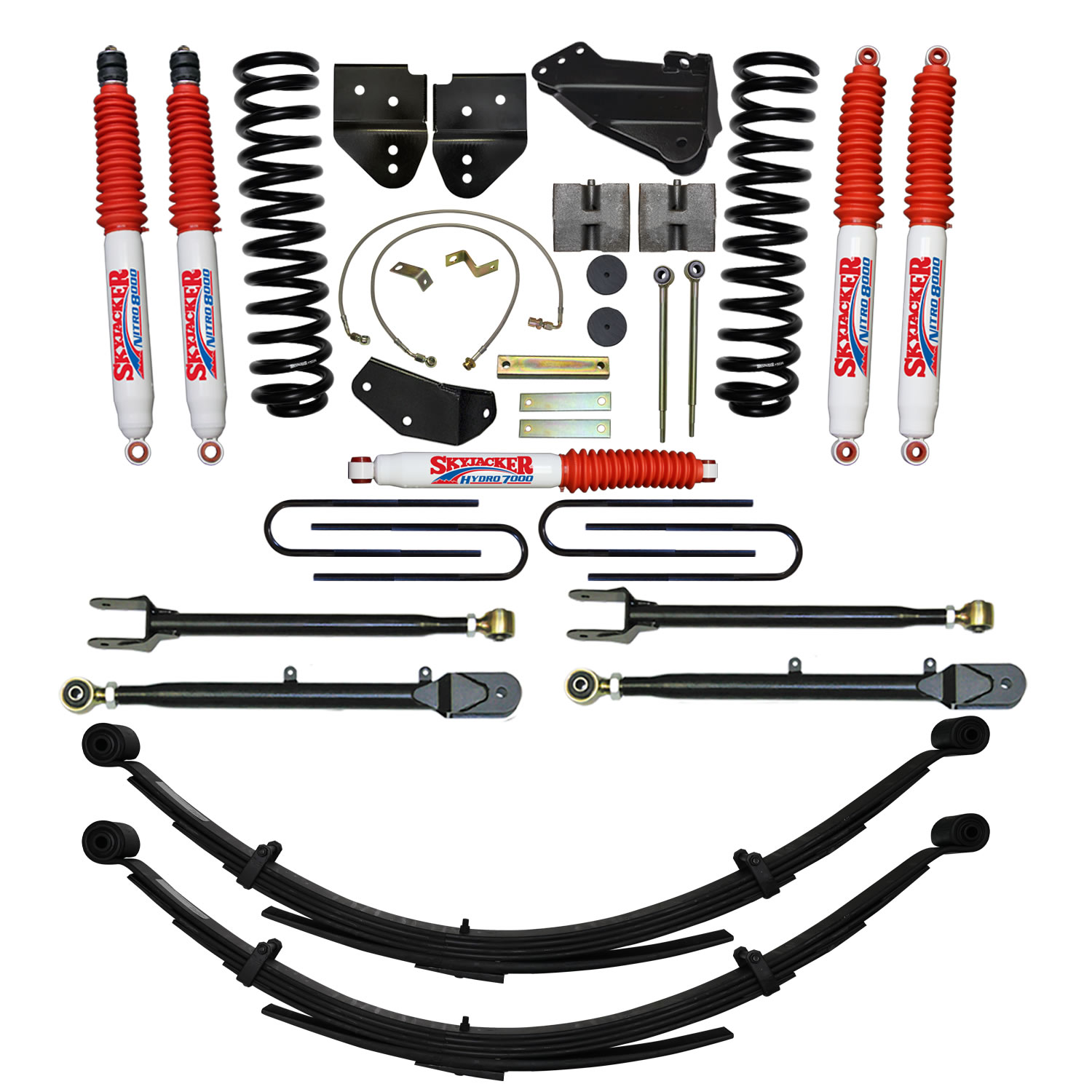 Skyjacker 6IN. KIT 05-07F250 GAS 4LK NIT F56024K-N