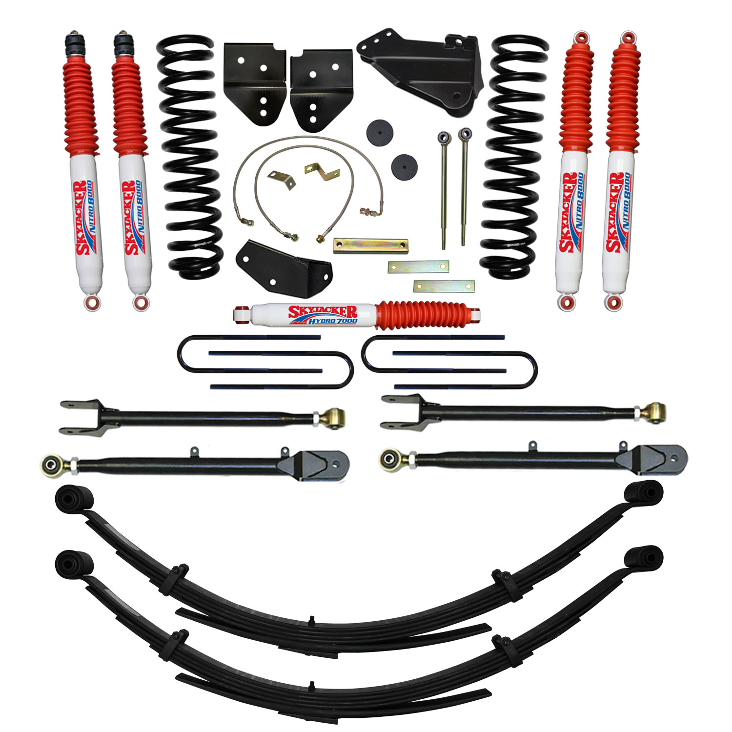 Skyjacker 6IN. SYS 05-07F250 GAS 4LK NIT F56024KS-N