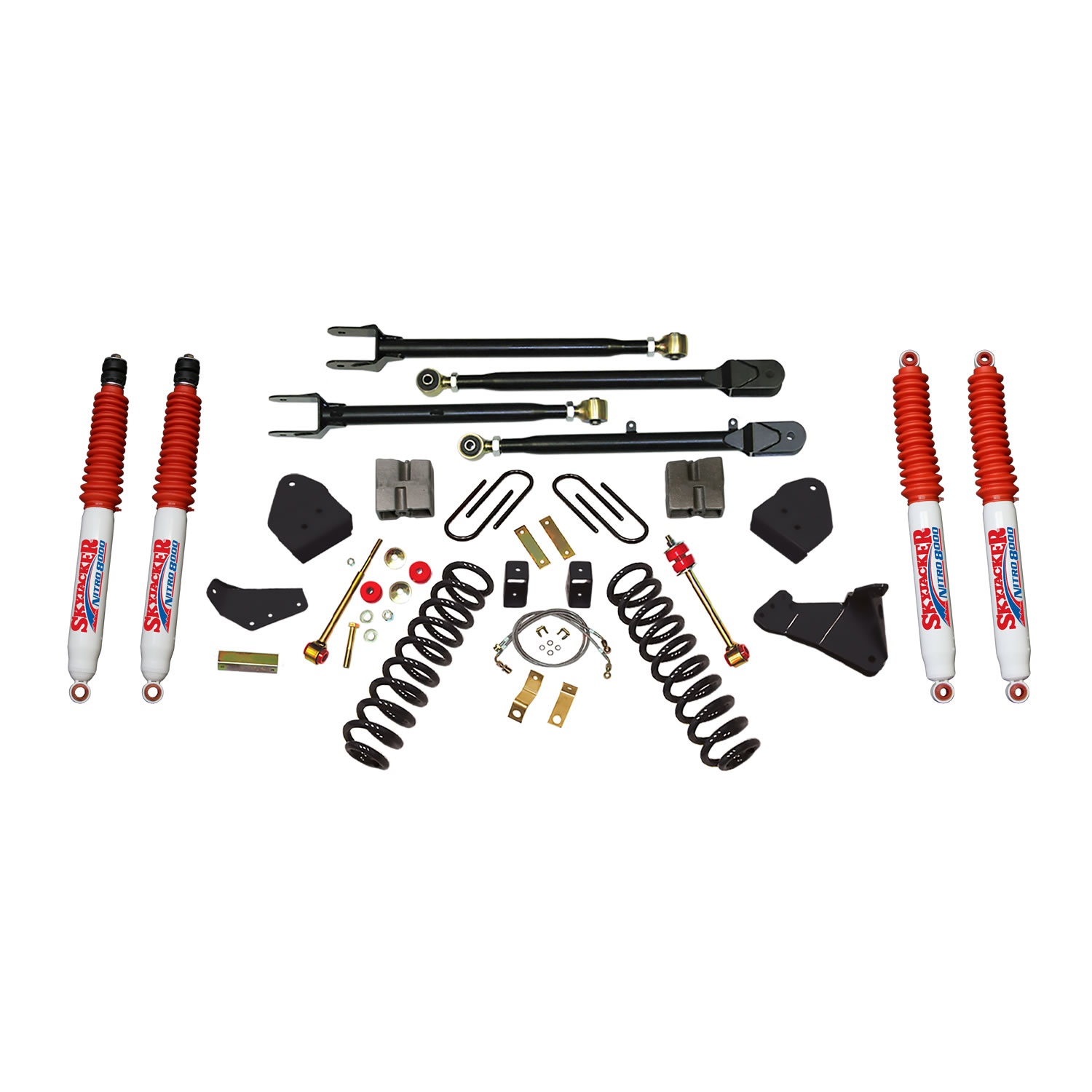 Skyjacker 6IN. KT 08-10F350 HD DSL 4NITR F86524KH-N