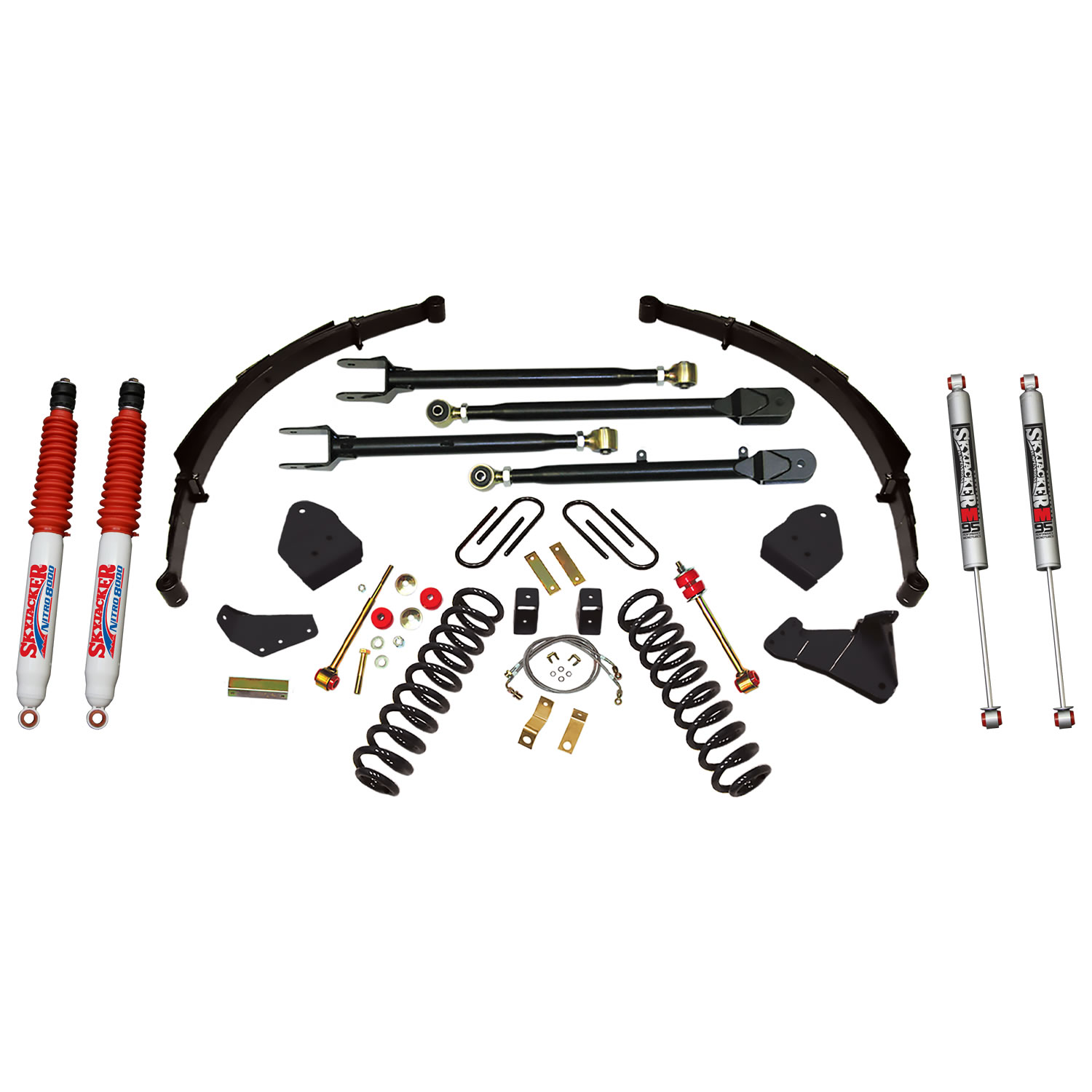 Skyjacker 6IN. SYS 08-10F350 HD DSL 4NIT F86524KSH-N