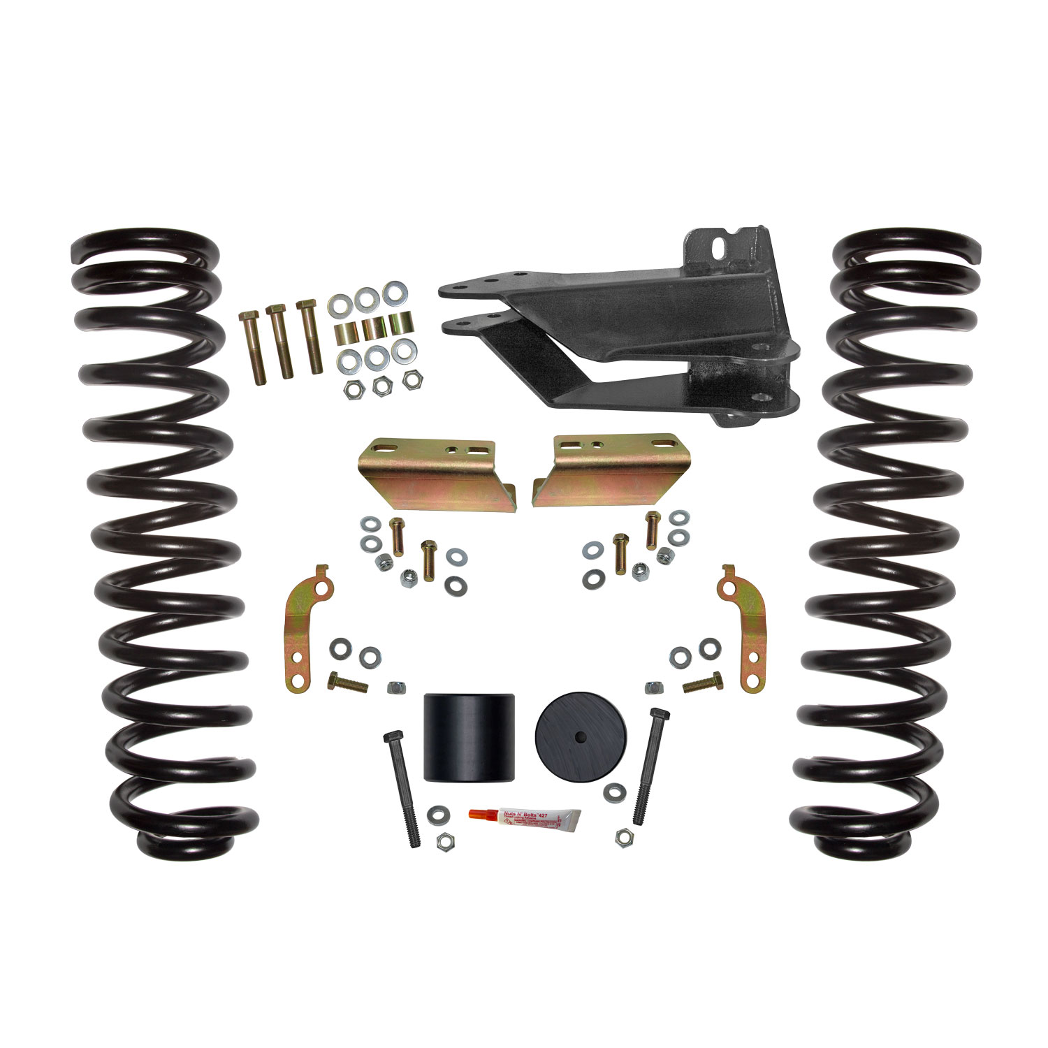 Skyjacker 2.5 in. Front Component Box With Front Coil Springs and Track Bar Bracket. F1725VB