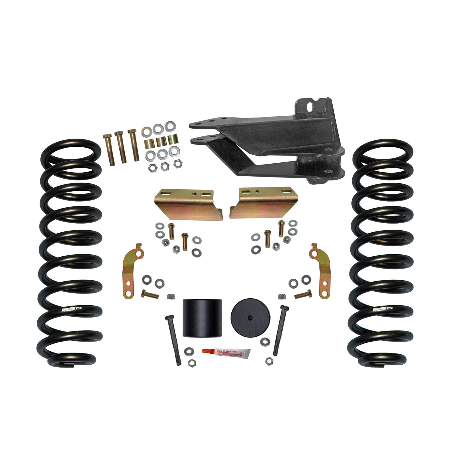 Skyjacker 2.5 in. Front Component Box With Front Coil Springs and Track Bar Bracket. F1720VB