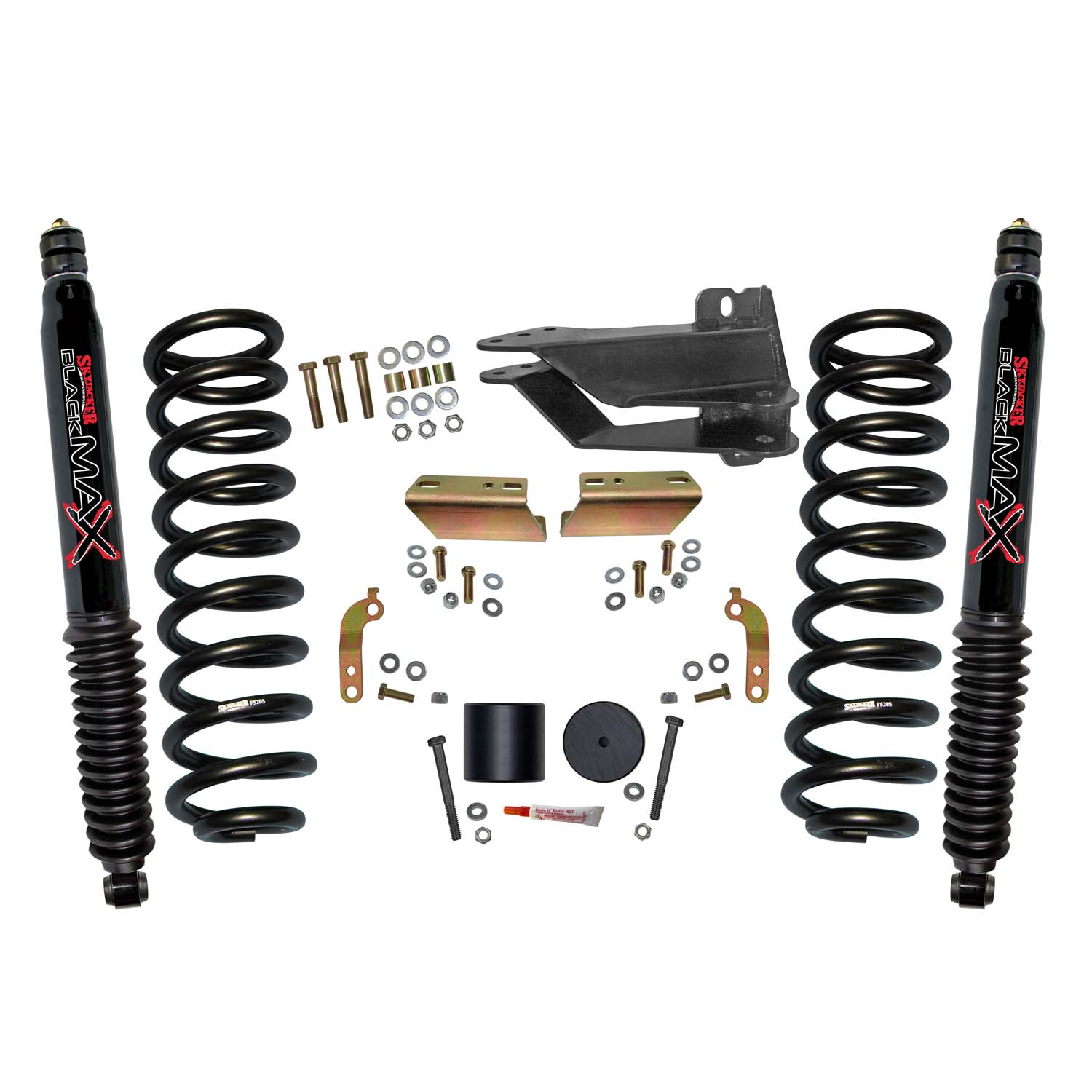 Skyjacker 2.5 in. Front Leveling Kit With Black MAX Shocks. F1720VBK-B