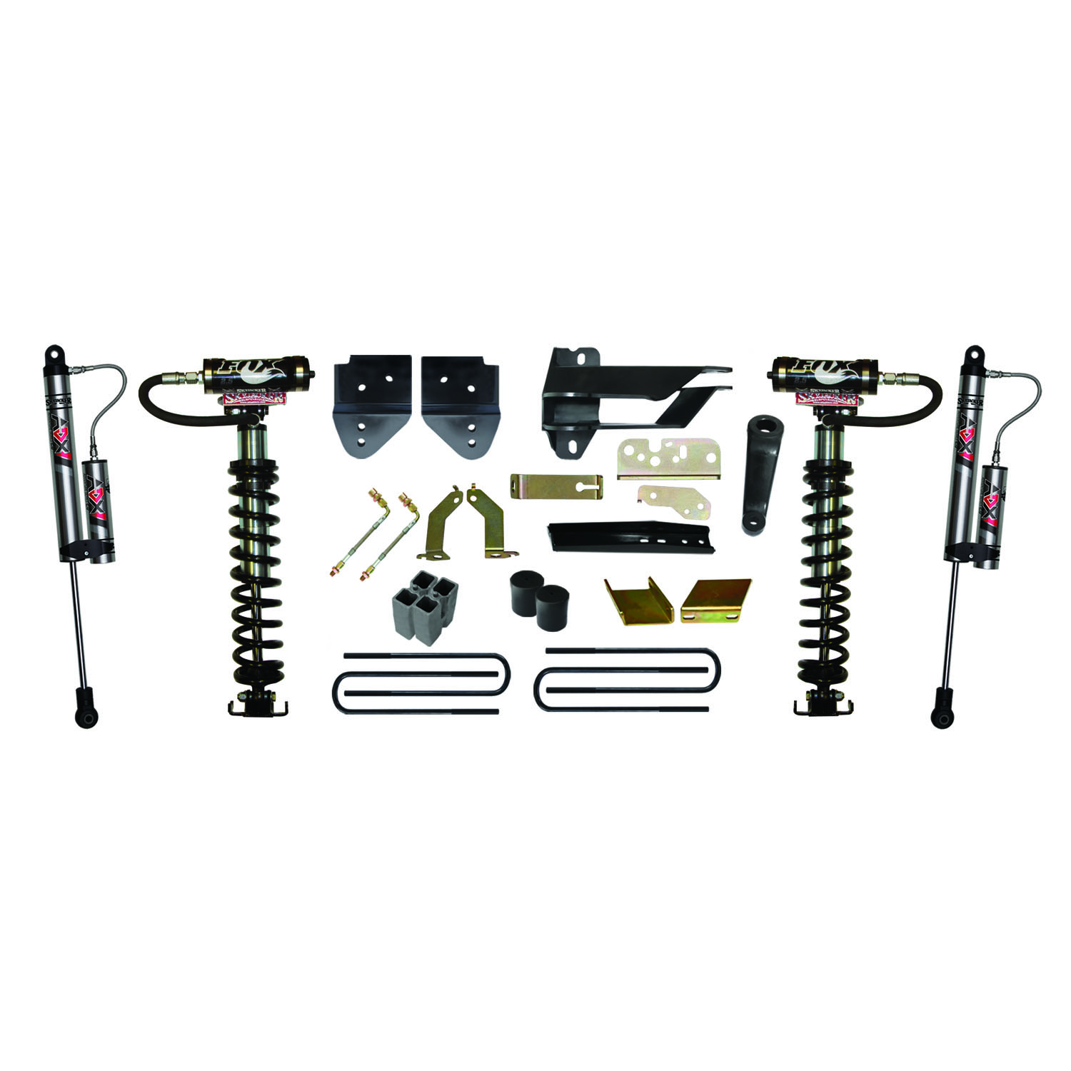 Skyjacker 6 in. Suspension Lift Kit With ADX 2.0 Remote Reservoir Monotube Shocks. F1761LSK3-X