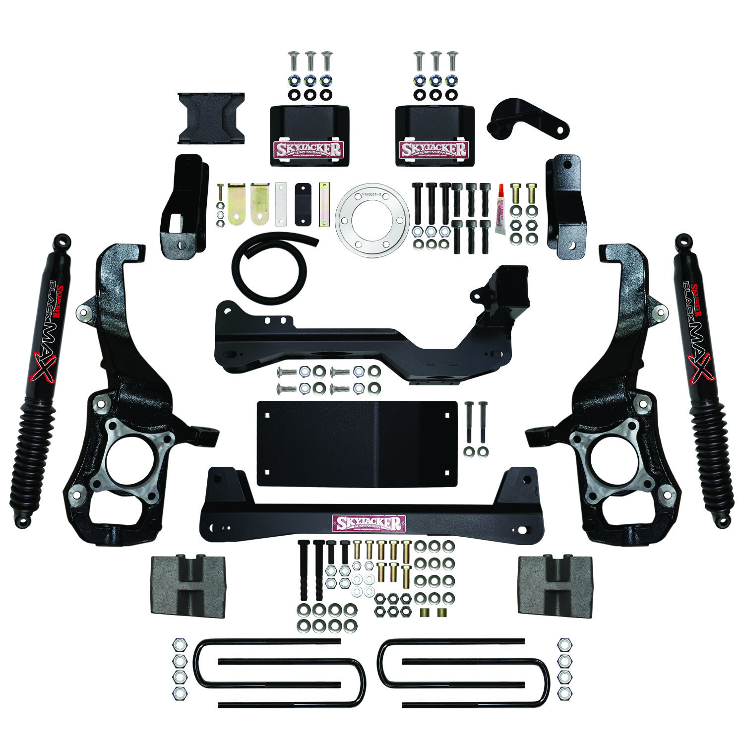 Skyjacker 4.5 in. Suspension Lift Kit With Black Max Shocks. F2145BKB