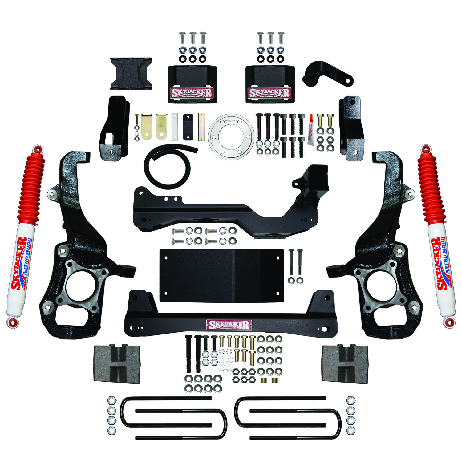 Skyjacker 4.5 in. Suspension Lift Kit With Nitro 8000 Shocks. F2145BKN