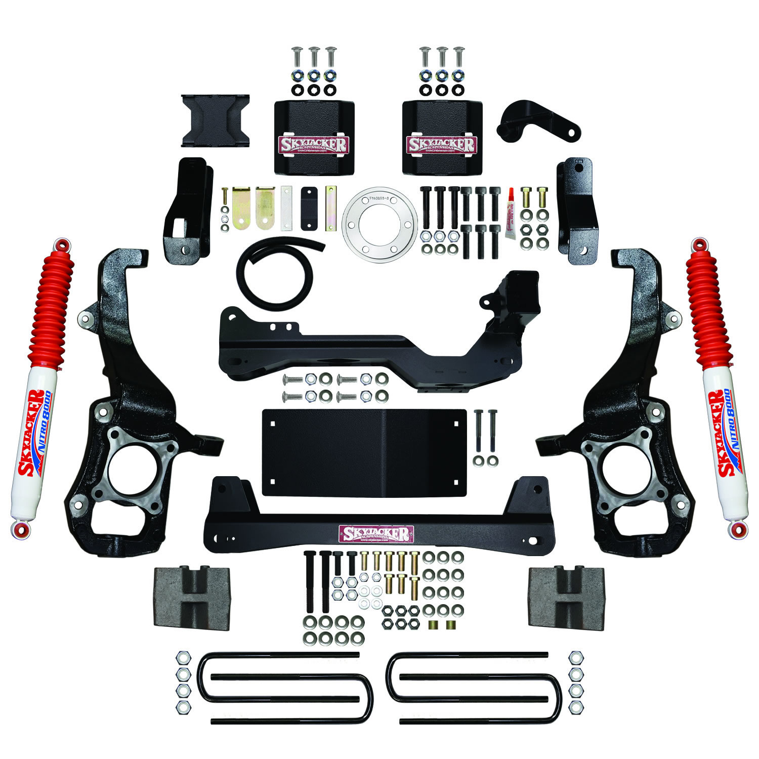 Skyjacker 6 in. Suspension Lift Kit With Nitro 8000 Shocks. F2160BKN
